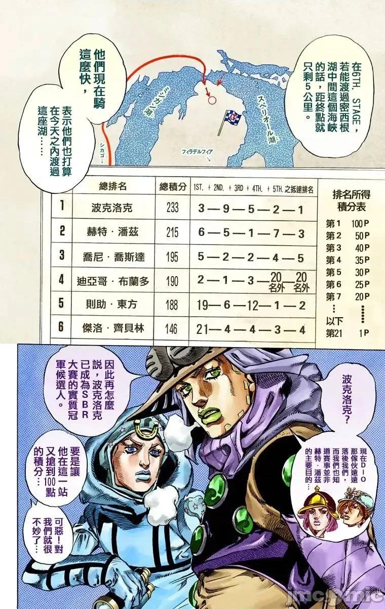 JOJO的奇妙冒险PART7飚马野郎 JOJO的奇妙冒险PART7飚马野郎 全彩版第13卷 第165页