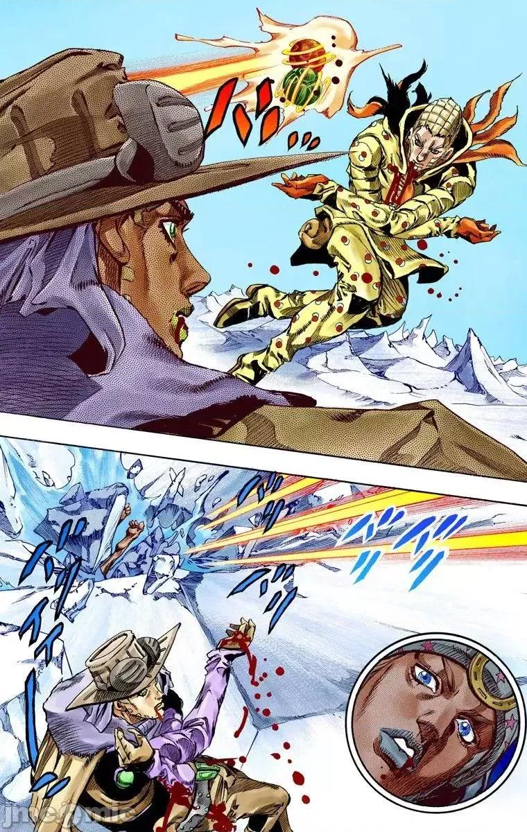 JOJO的奇妙冒险PART7飚马野郎 JOJO的奇妙冒险PART7飚马野郎 全彩版第14卷 第123页