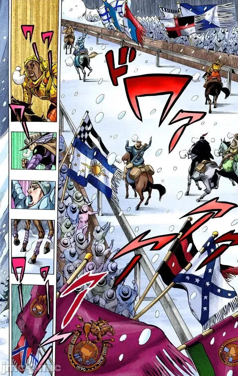 JOJO的奇妙冒险PART7飚马野郎 JOJO的奇妙冒险PART7飚马野郎 全彩版第14卷 第191页