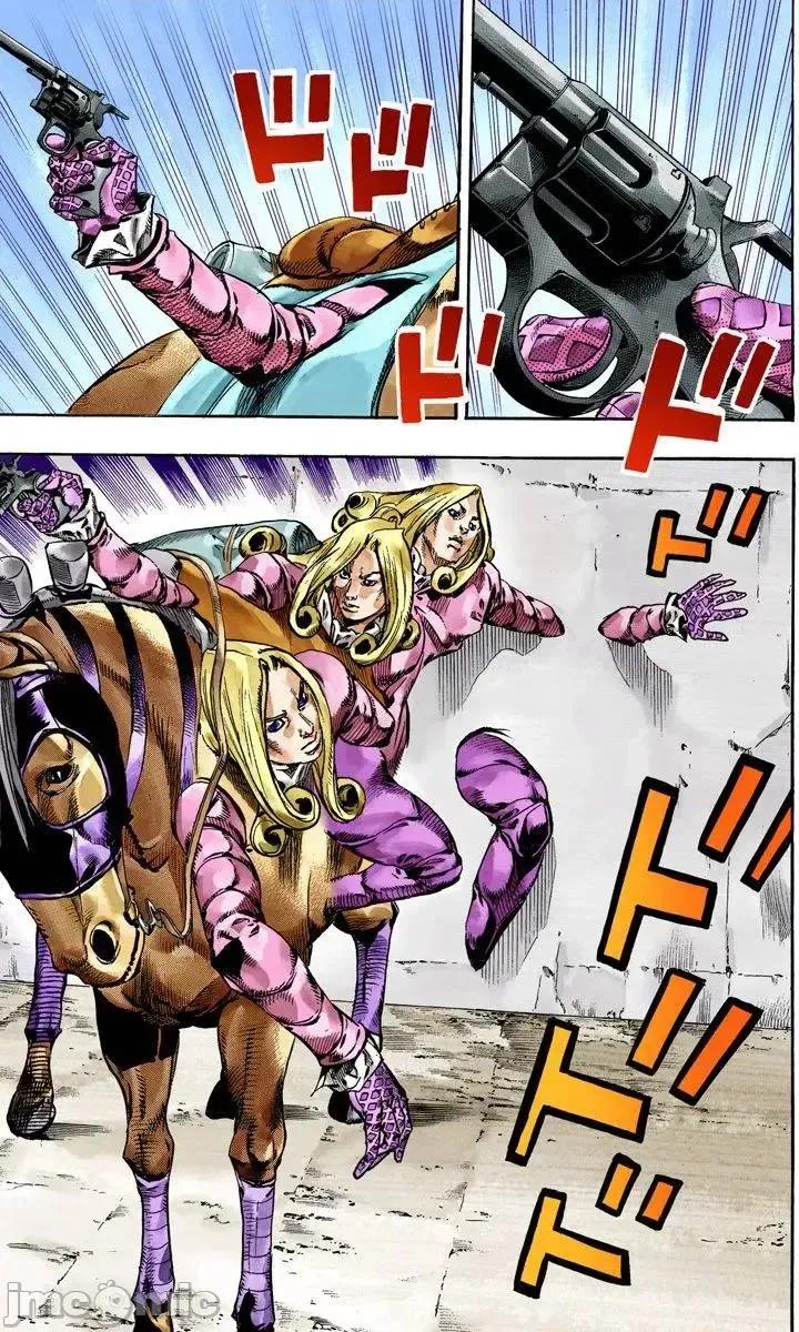 JOJO的奇妙冒险PART7飚马野郎 JOJO的奇妙冒险PART7飚马野郎 全彩版第18卷 第46页