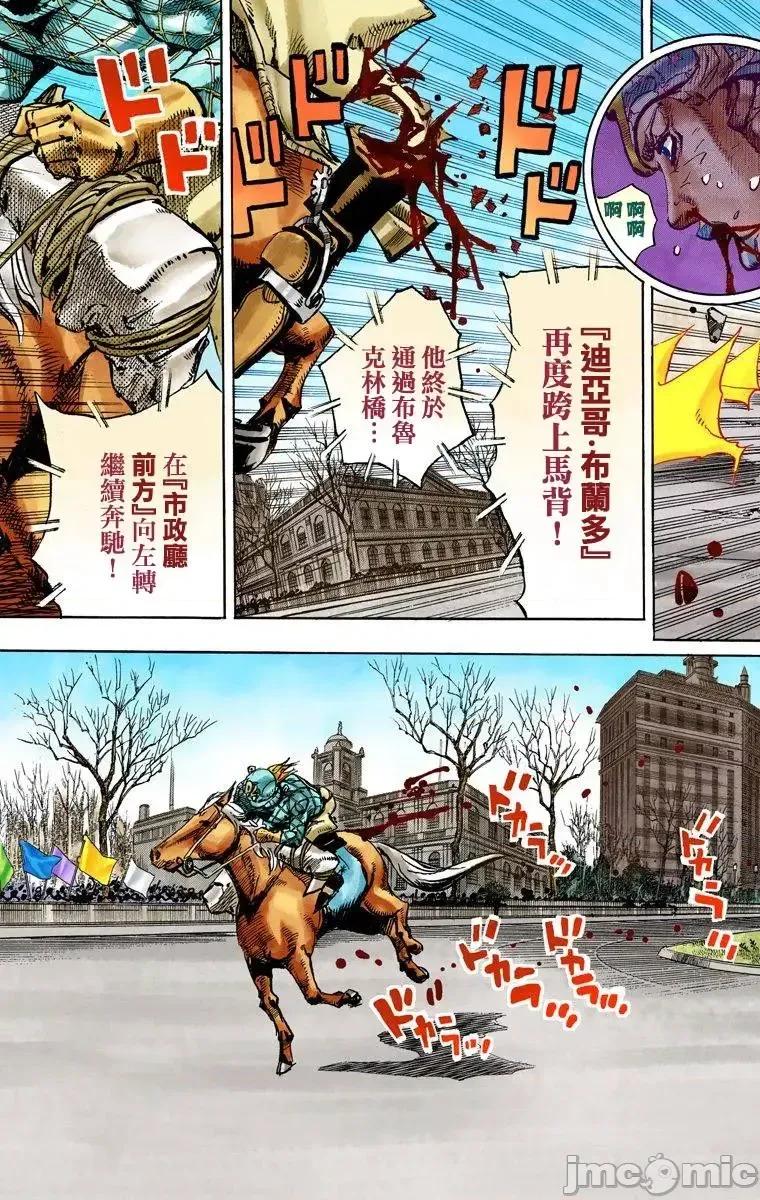JOJO的奇妙冒险PART7飚马野郎 JOJO的奇妙冒险PART7飚马野郎 全彩版第24卷 第110页