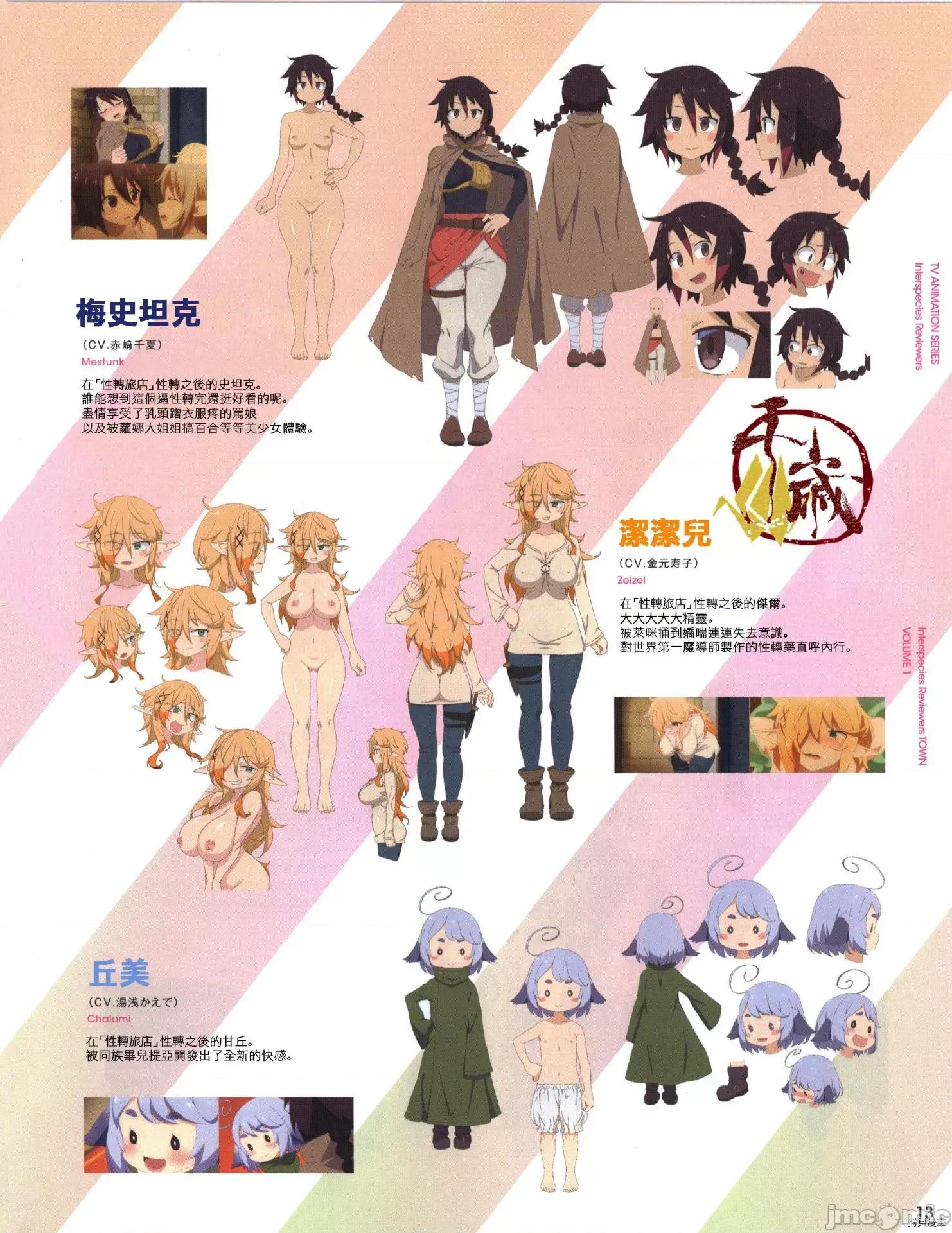 异种族レビュアーズ 异种族风俗娘评鉴指南033 BD特典设定集#1.zip 第7页