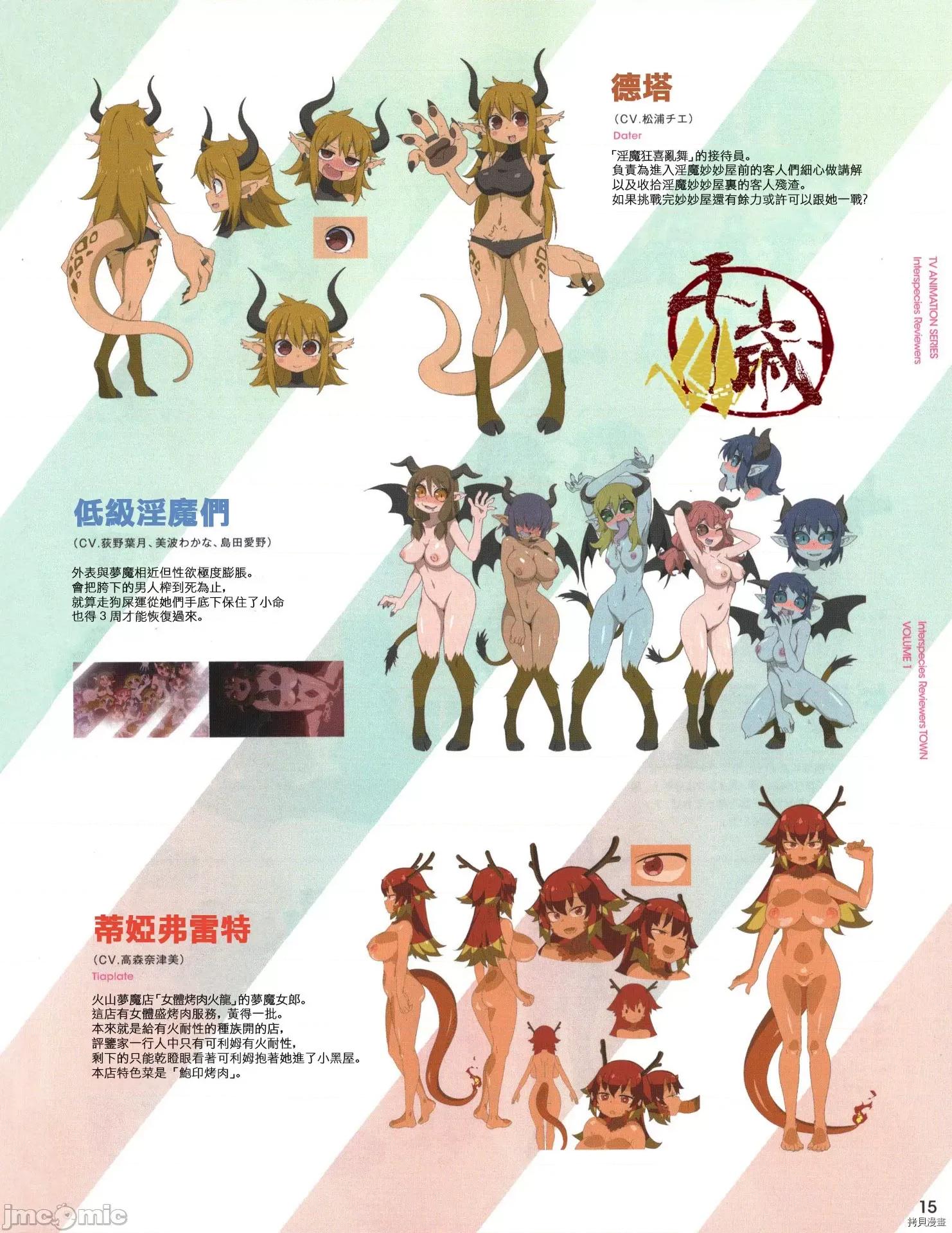 异种族レビュアーズ 异种族风俗娘评鉴指南033 BD特典设定集#1.zip 第9页