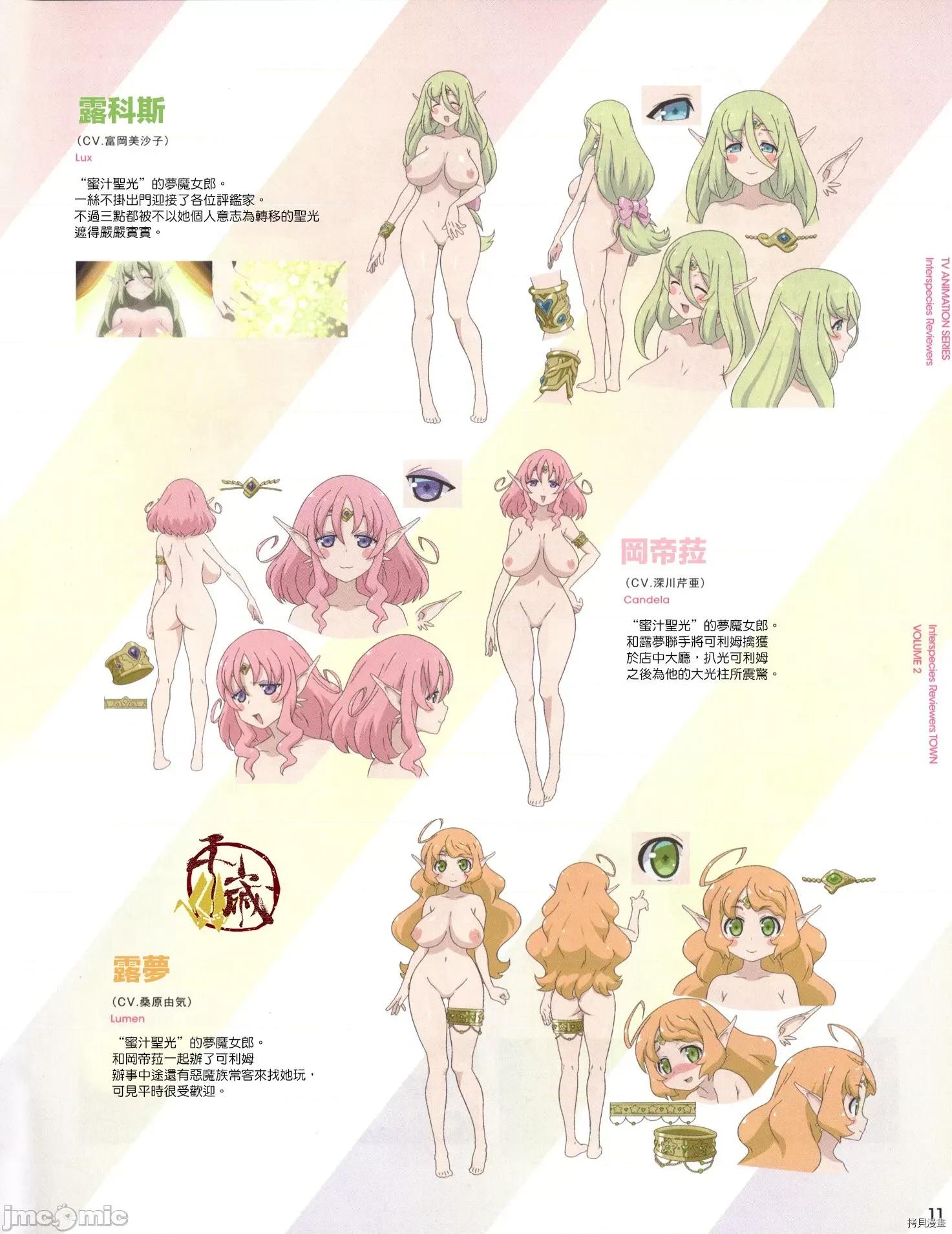 异种族レビュアーズ 异种族风俗娘评鉴指南034 BD特典设定集#2.zip 第5页