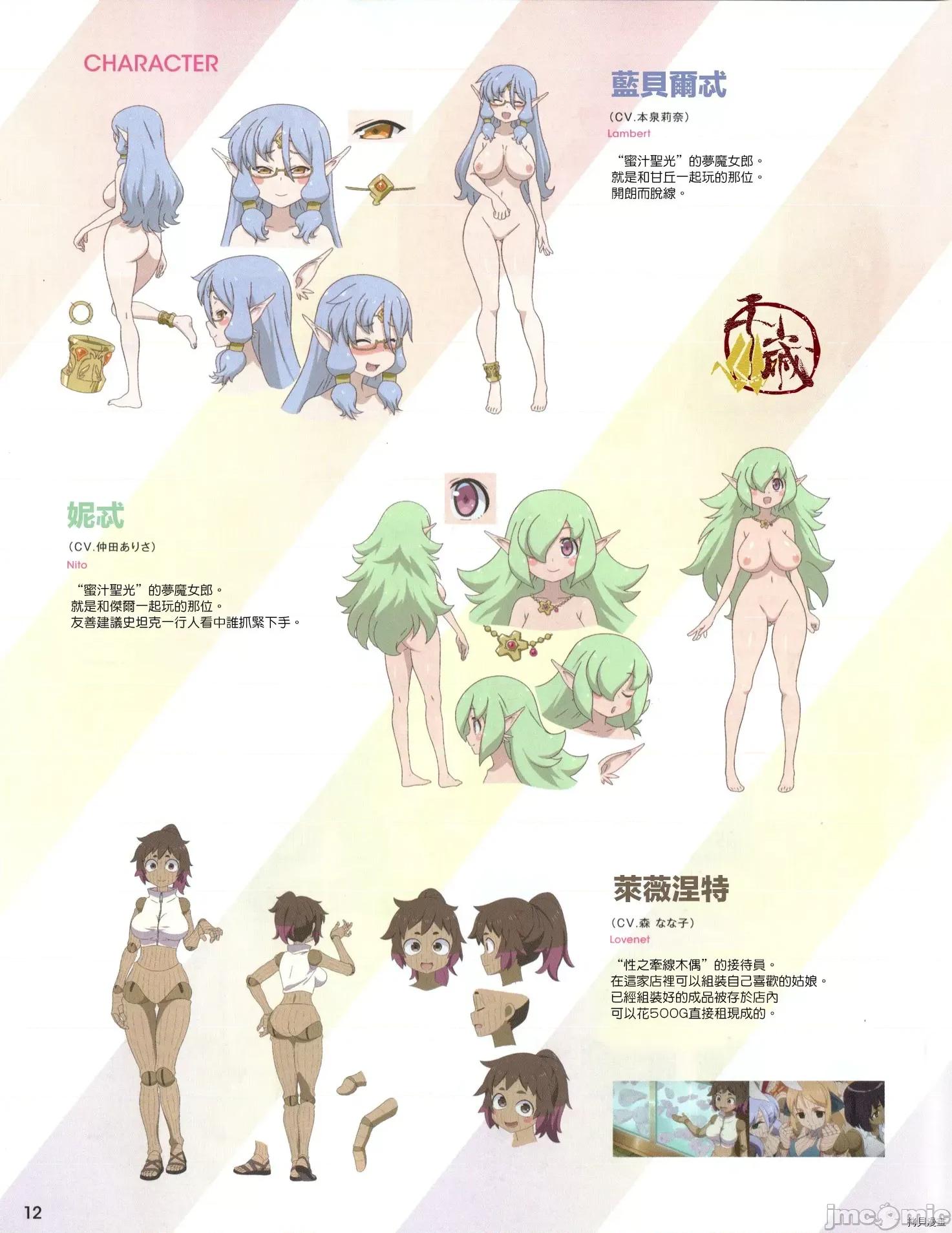 异种族レビュアーズ 异种族风俗娘评鉴指南034 BD特典设定集#2.zip 第6页