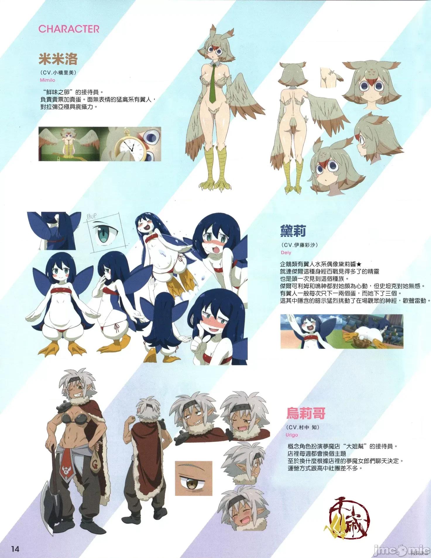 异种族レビュアーズ 异种族风俗娘评鉴指南034 BD特典设定集#2.zip 第8页