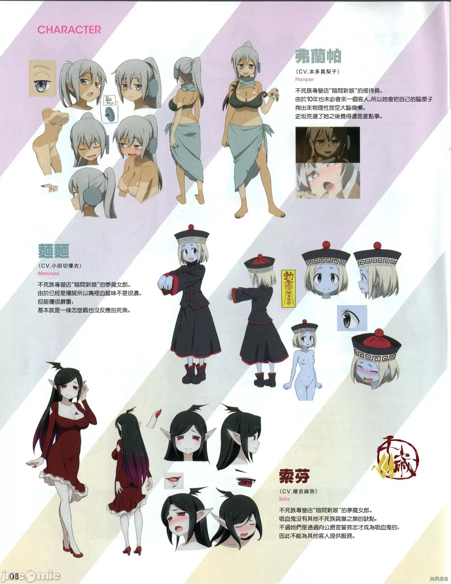 异种族レビュアーズ 异种族风俗娘评鉴指南035 BD特典设定集#3.zip 第2页