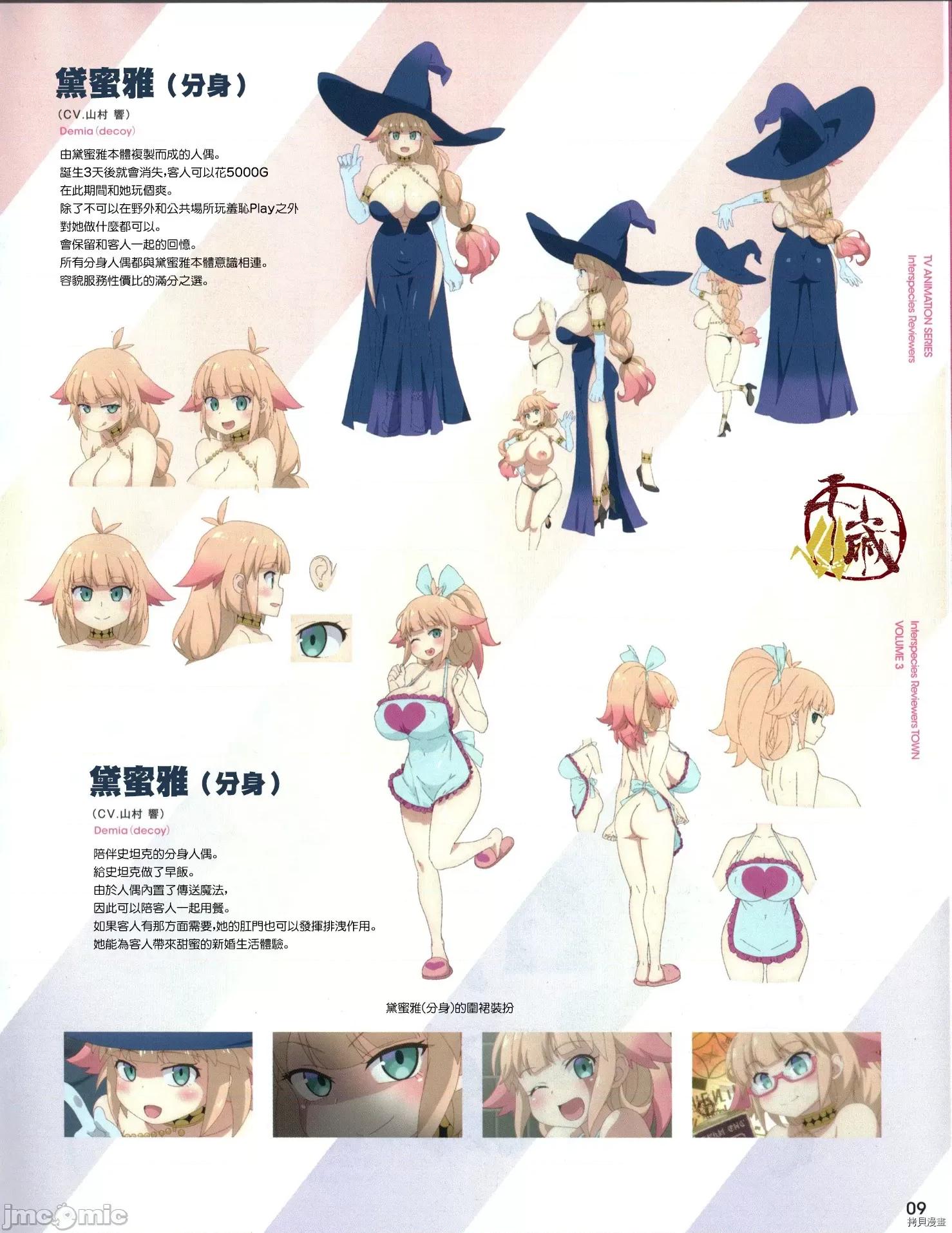 异种族レビュアーズ 异种族风俗娘评鉴指南035 BD特典设定集#3.zip 第3页