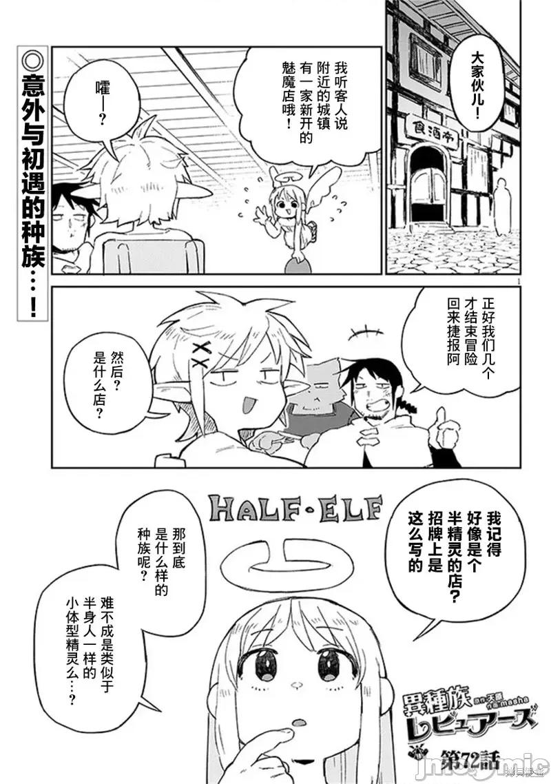 异种族レビュアーズ 异种族风俗娘评鉴指南 72 第1页