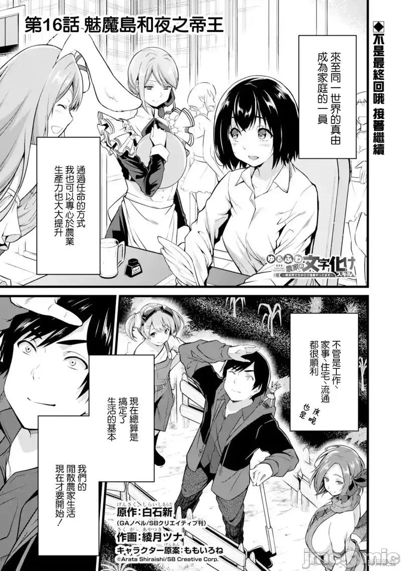闲散农家的乱码技能 闲散农家的乱码技能016 第16话.zip 第1页