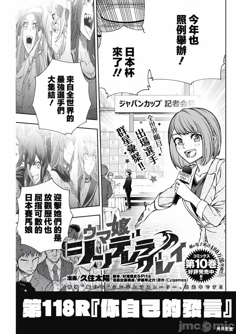 赛马娘：芦毛灰姑娘 赛马娘：芦毛灰姑娘 118 第1页