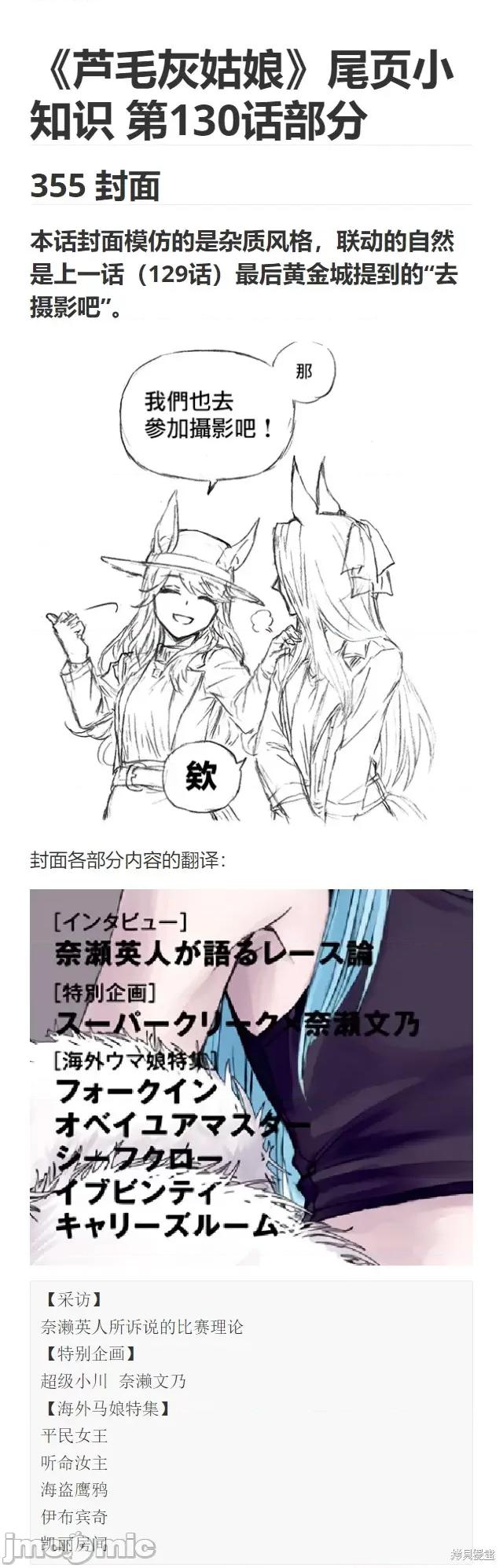 赛马娘：芦毛灰姑娘 赛马娘：芦毛灰姑娘 130 第26页