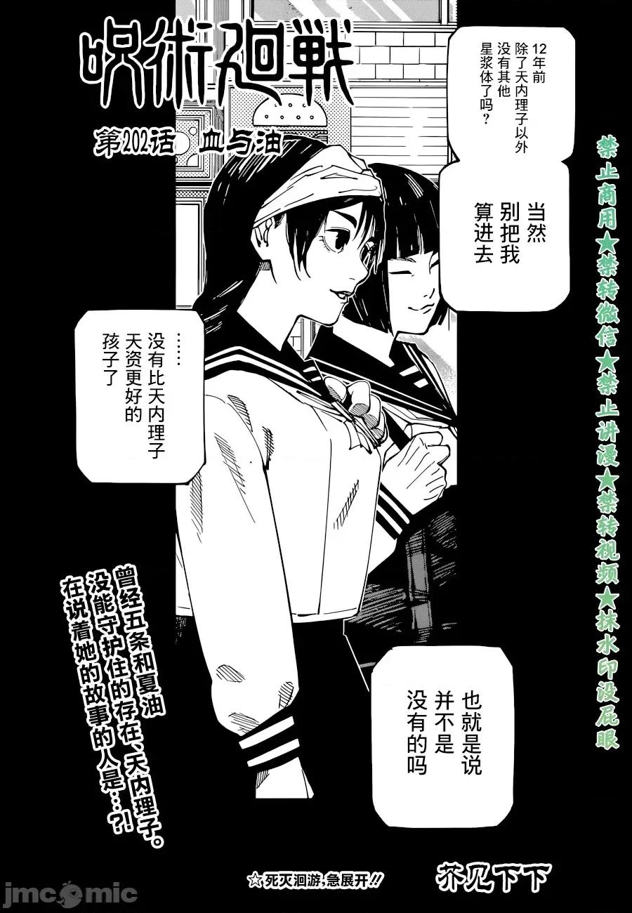 咒术回战 咒术回战第202话.zip 第2页