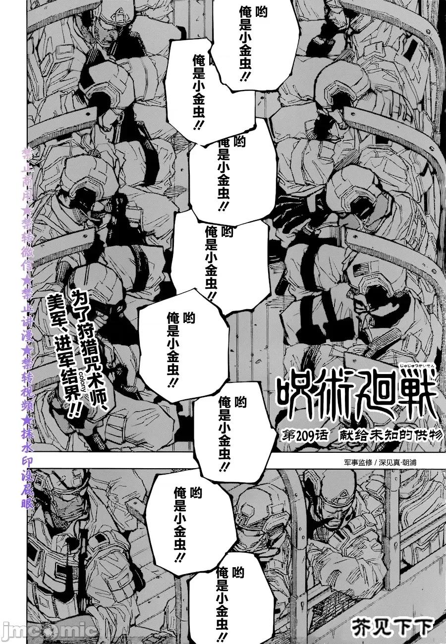 咒术回战 咒术回战第209话.zip 第2页
