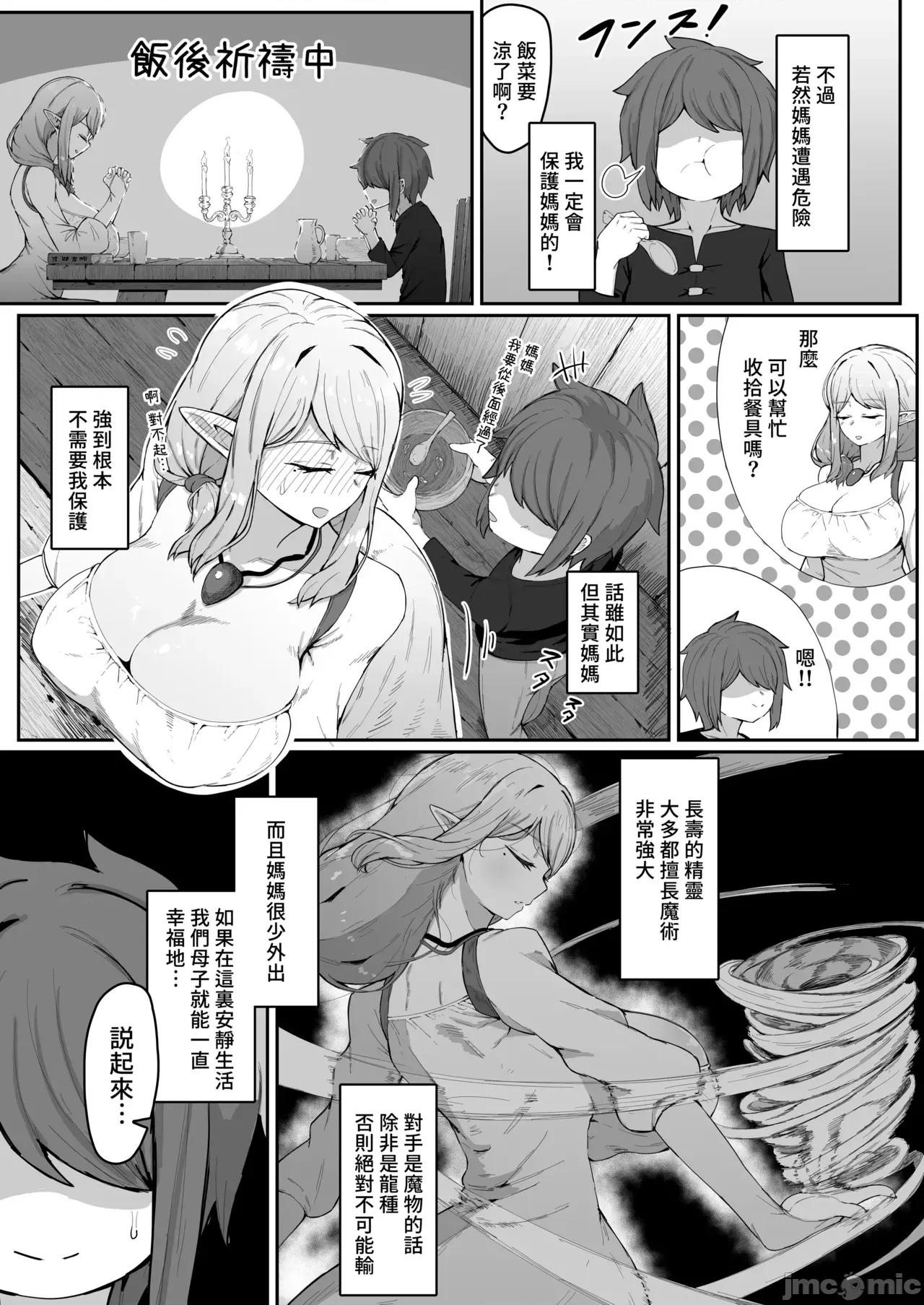 直到让精灵母亲怀孕为止 直到让精灵母亲怀孕为止 [ムルの本箱] エルフの母と孕むまで [中国翻译] [无修正] 第10页