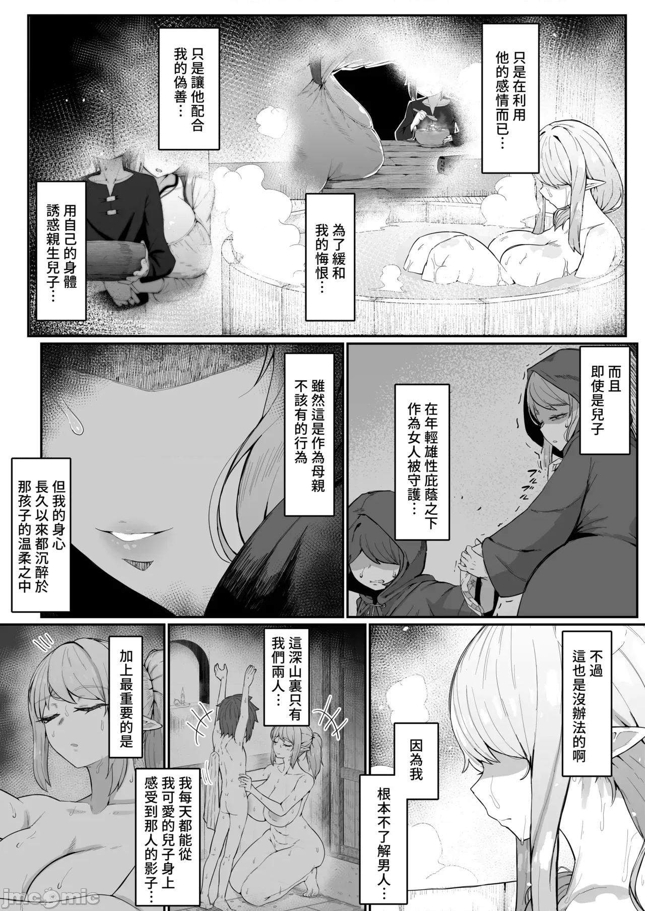 直到让精灵母亲怀孕为止 直到让精灵母亲怀孕为止 [ムルの本箱] エルフの母と孕むまで [中国翻译] [无修正] 第30页