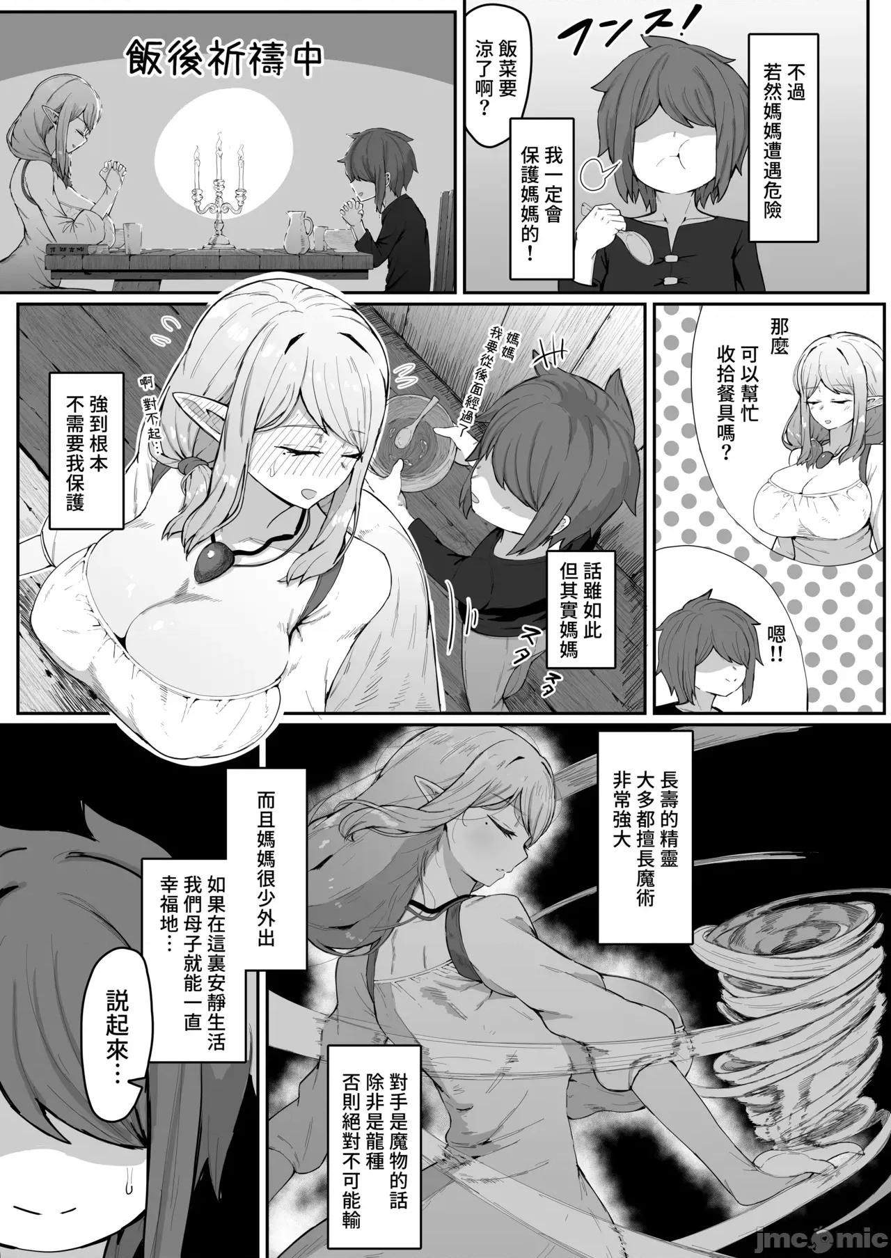 直到让精灵母亲怀孕为止 直到让精灵母亲怀孕为止 [ムルの本箱] エルフの母と孕むまで [中国翻译] [无修正] 第120页