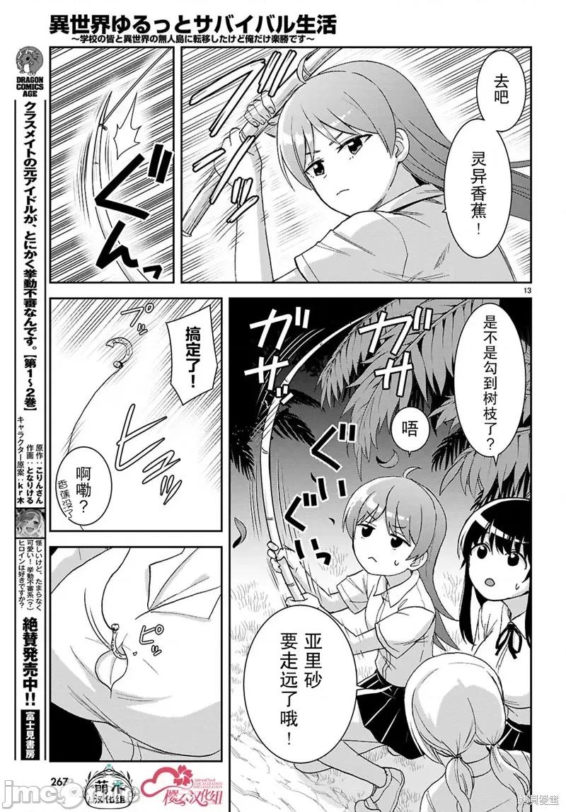 异世界悠闲荒野求生 异世界悠闲荒野求生 39 第13页