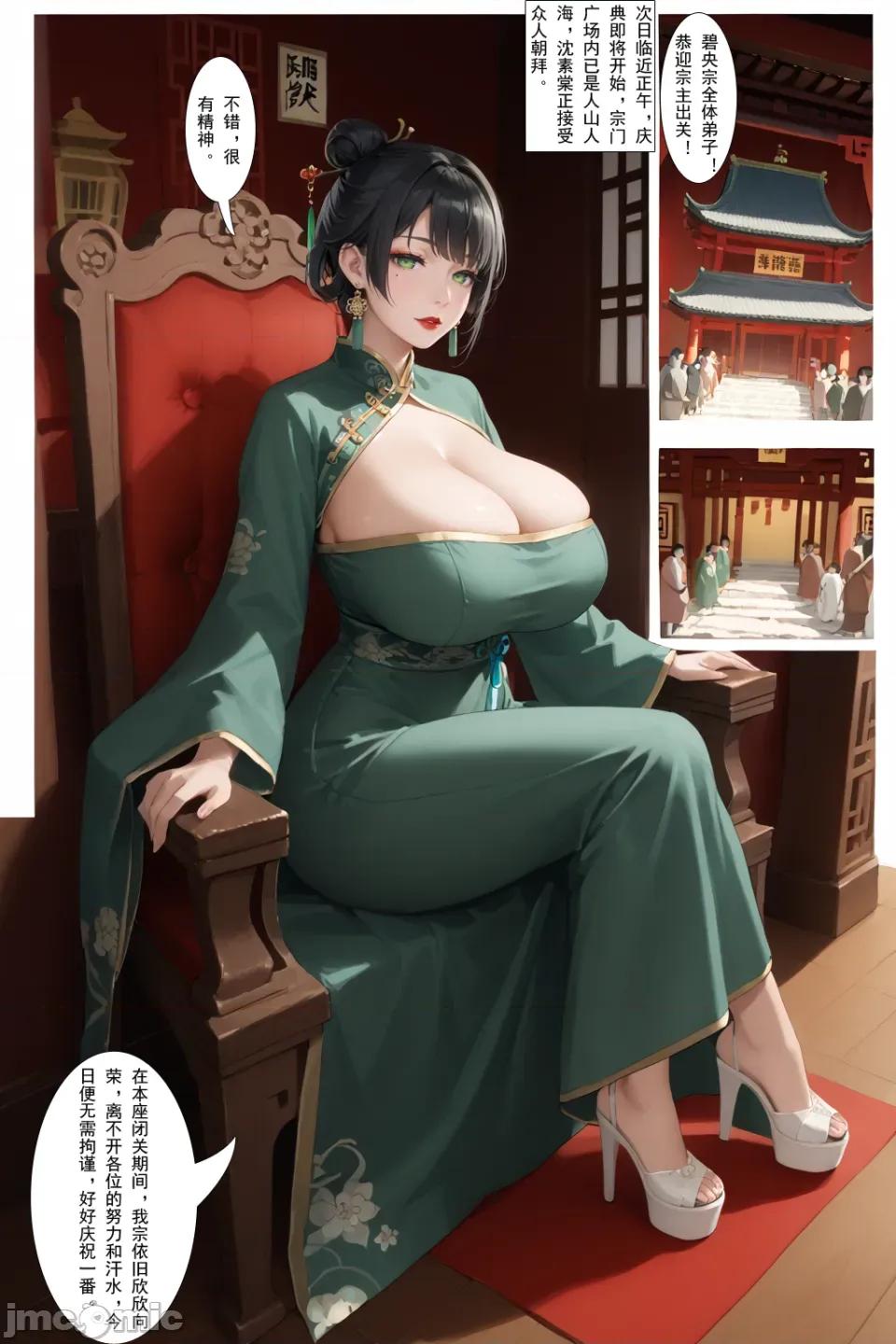 1-15话 [MacArooN] 素心问道 1-15话 合集 [AI生成][无修正][古风原创系列] 第179页