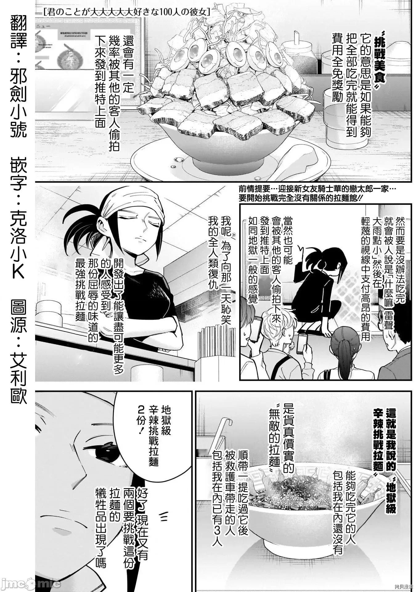 超超超超喜欢你的一百个女孩子 超超超超喜欢你的一百个女孩子088 第83话.zip 第1页