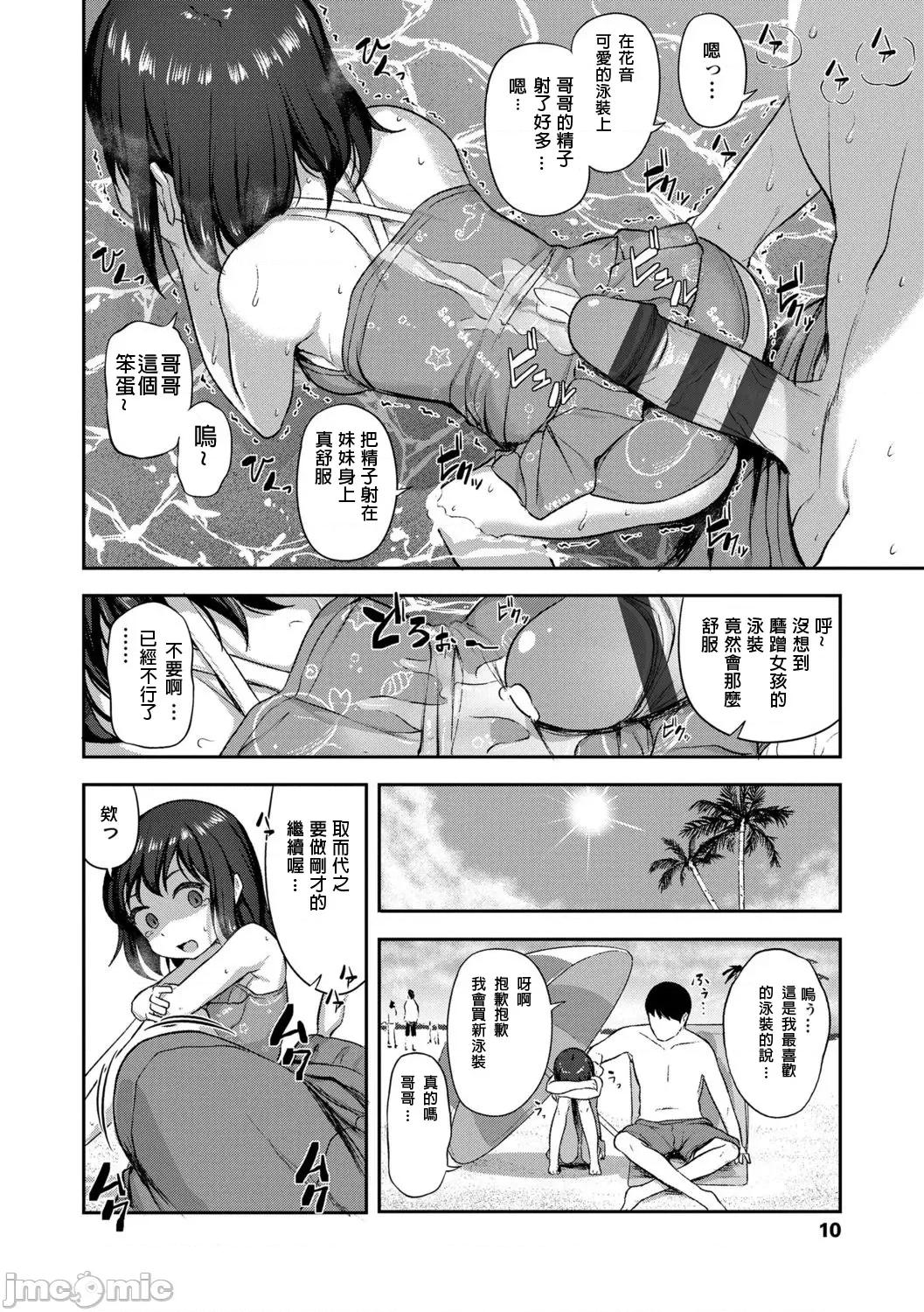 妹の裸を见て兴奋するなんて变なお兄ちゃん♡ [宫乐个人翻译] [Digital] [はやけ] いもうとサマー バケーション (妹の裸を见て兴奋するなんて变なお兄ちゃん♡) 第8页