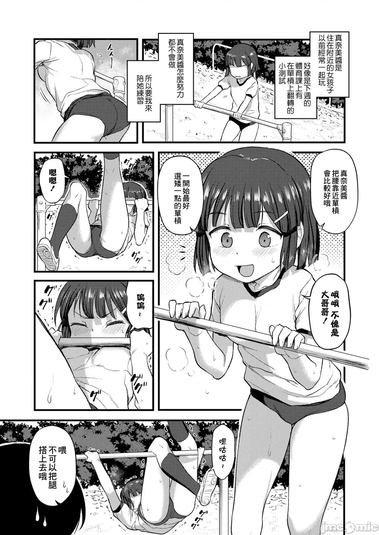 妹の裸を见て兴奋するなんて变なお兄ちゃん♡ [はやけ] まなみちゃんの逆上がり (COMIC LO 2020年3月号) [中国翻译] [DL版] 第2页