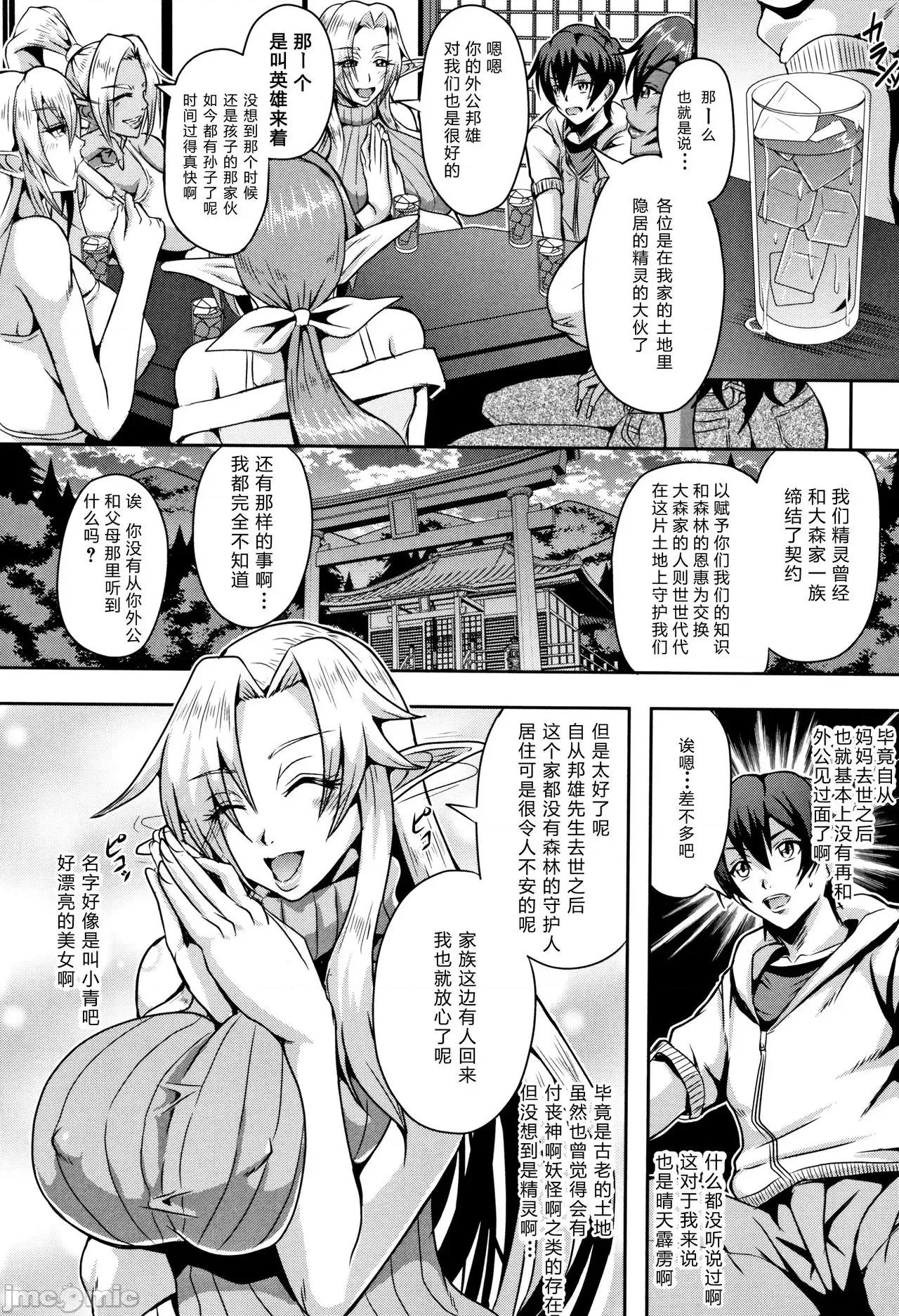 エルフハーレム物语 [汉化] [三船诚二郎] エルフハーレム物语 第10页