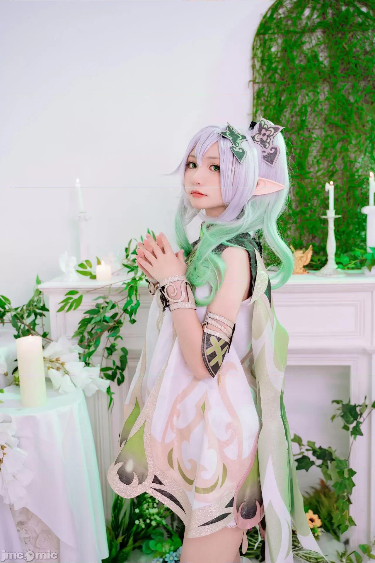 爆机少女喵小吉 爆机少女喵小吉 NO.067 原神-纳西妲 第10页