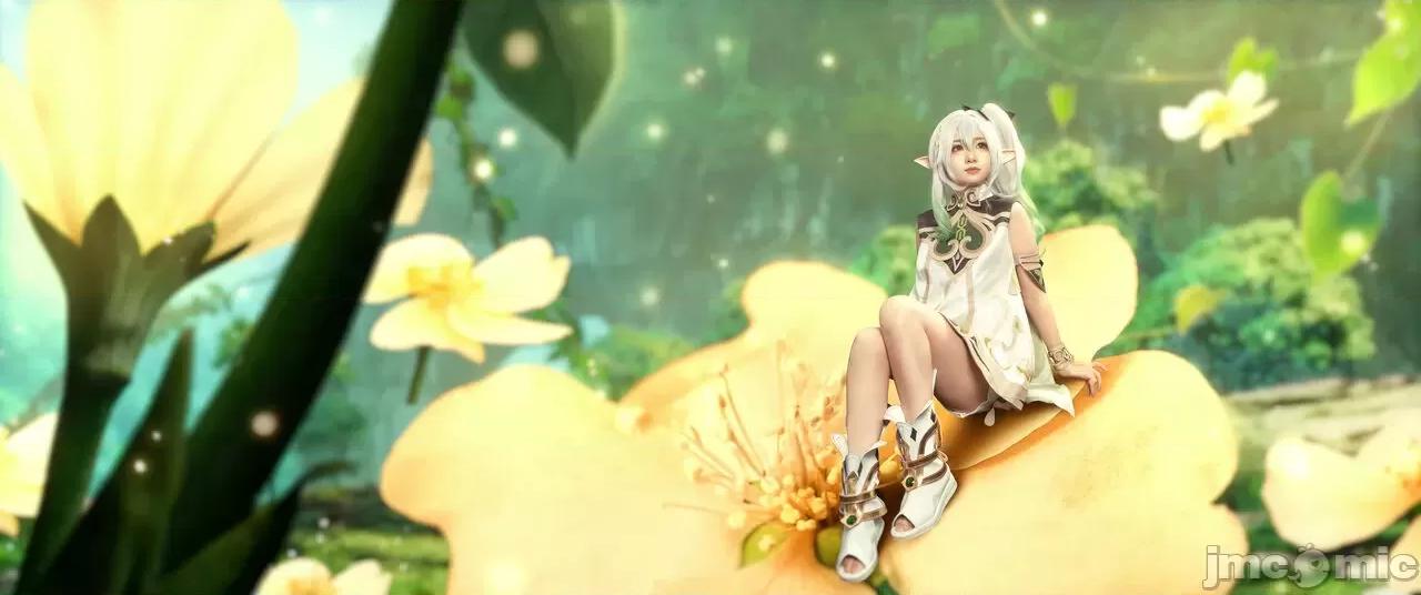 爆机少女喵小吉 爆机少女喵小吉 NO.067 原神-纳西妲 第85页