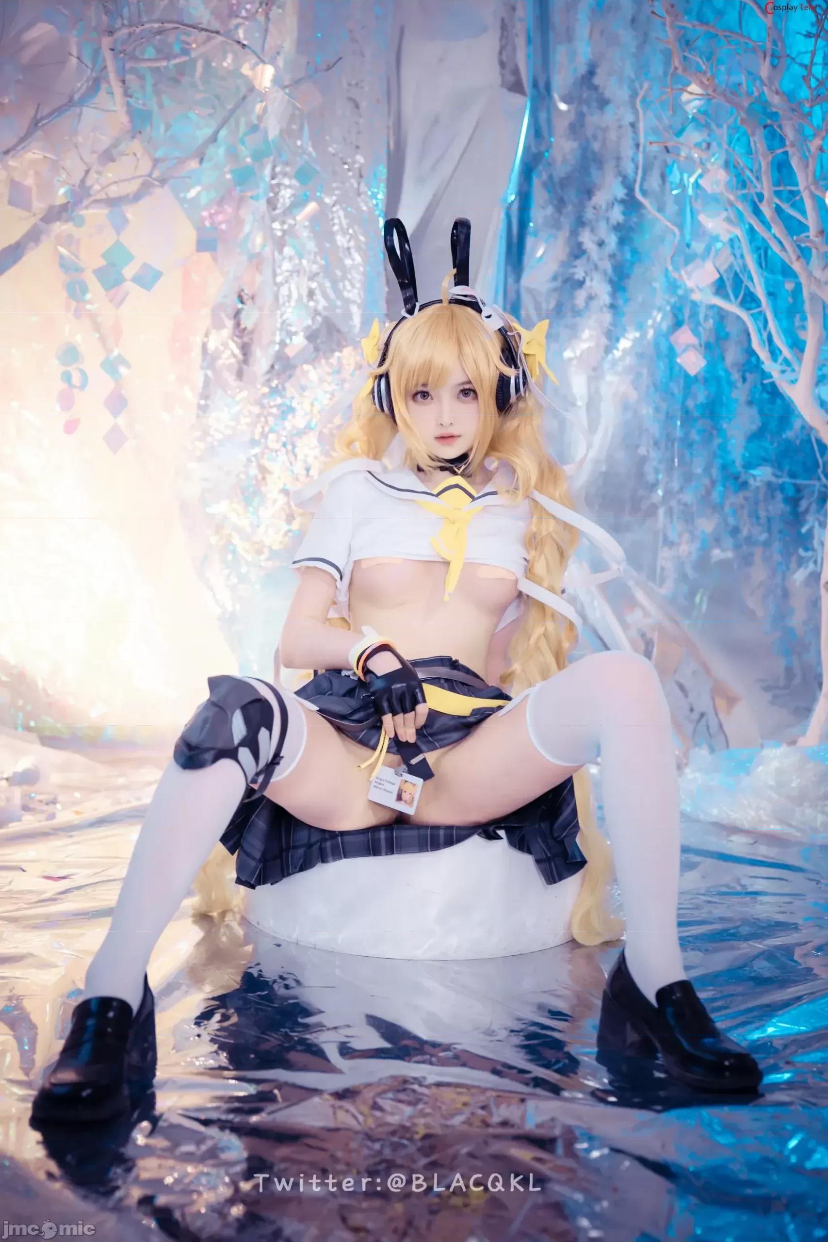 Blacqkl Blacqkl (白莉爱吃巧克力) cosplay Angela – King of Glory 第90页