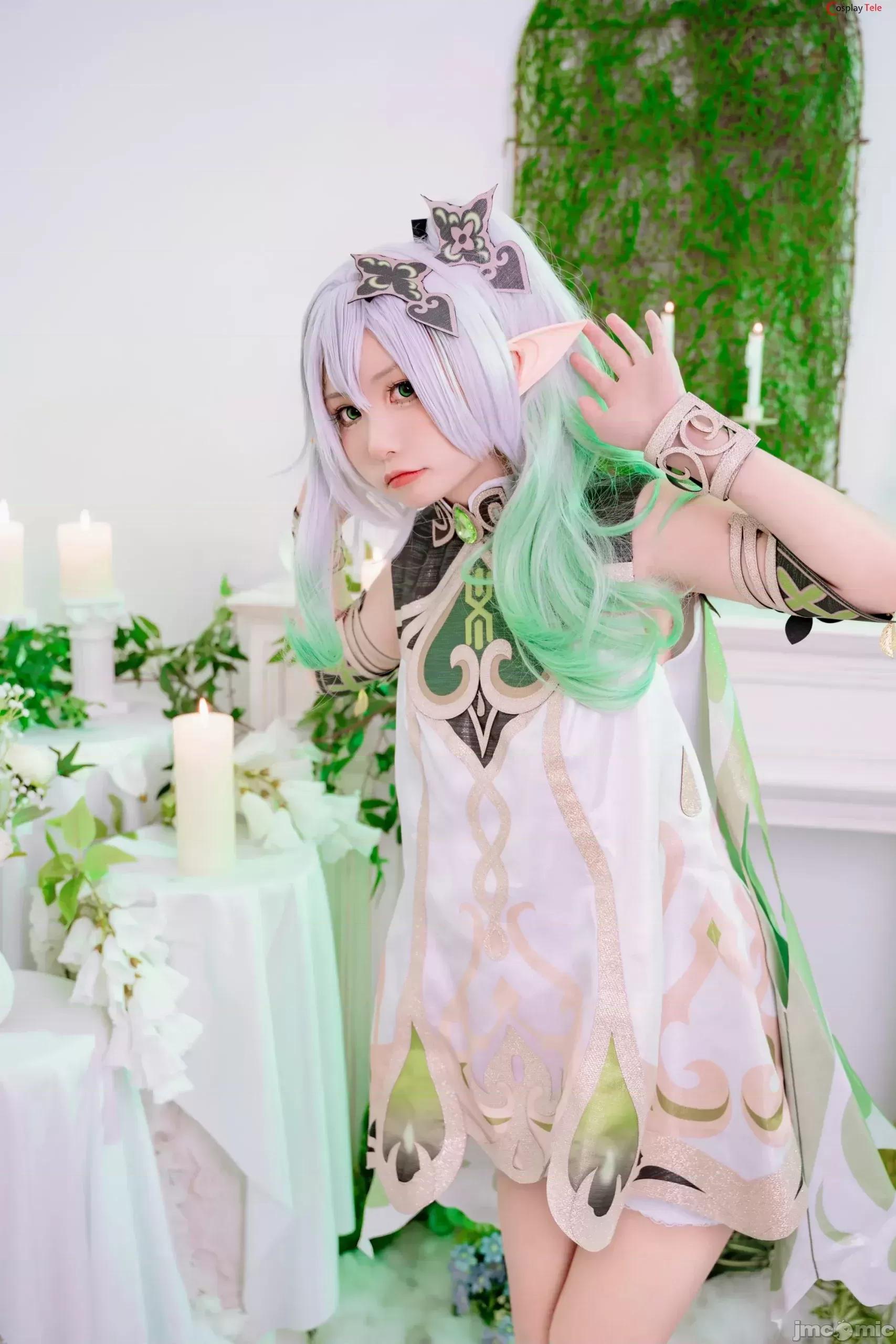 cosplay Nekokoyoshi (爆机少女喵小吉) cosplay Nahida – Genshin Impact 第10页