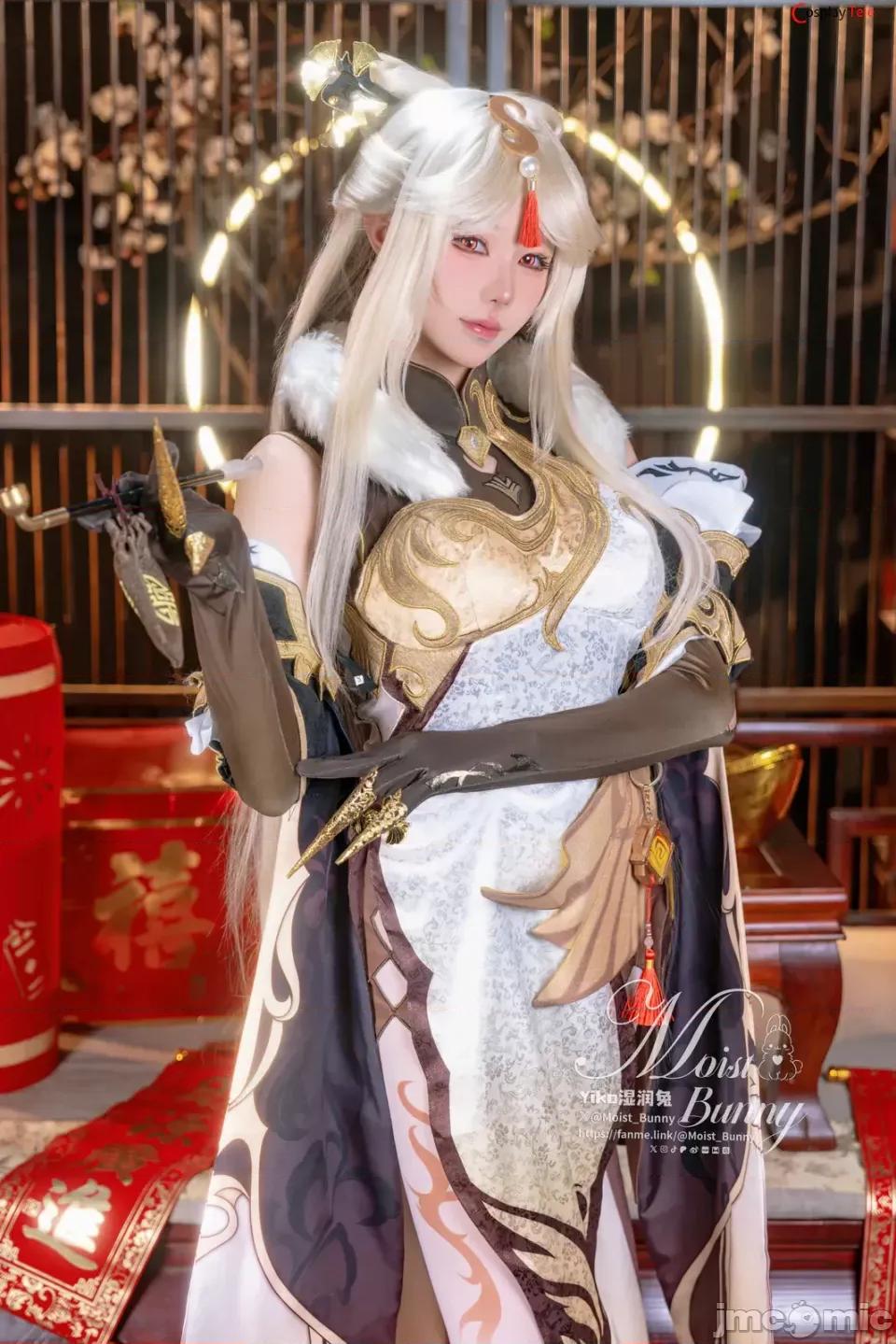 咬一口兔娘ovo 咬一口兔娘ovo cosplay Ningguang – Genshin Impact 第4页