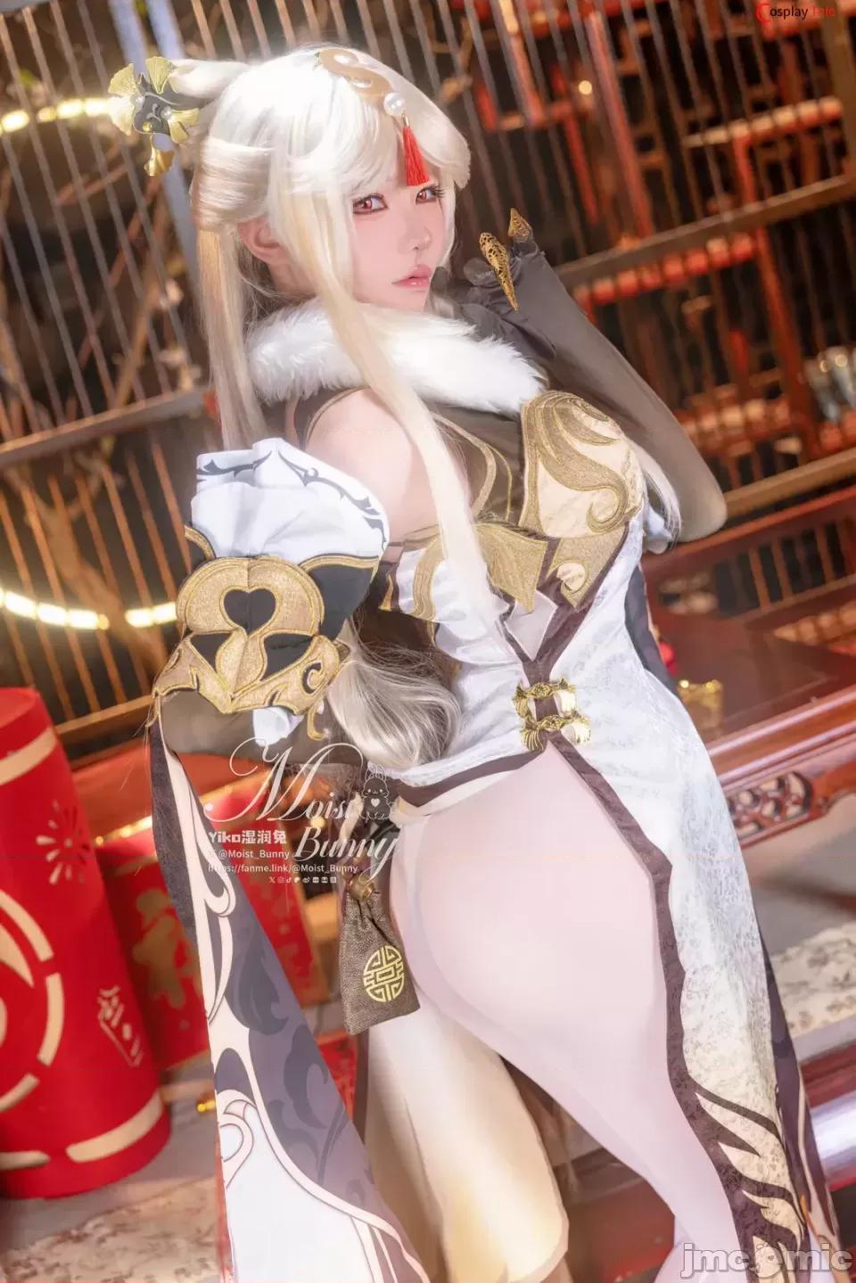 咬一口兔娘ovo 咬一口兔娘ovo cosplay Ningguang – Genshin Impact 第10页