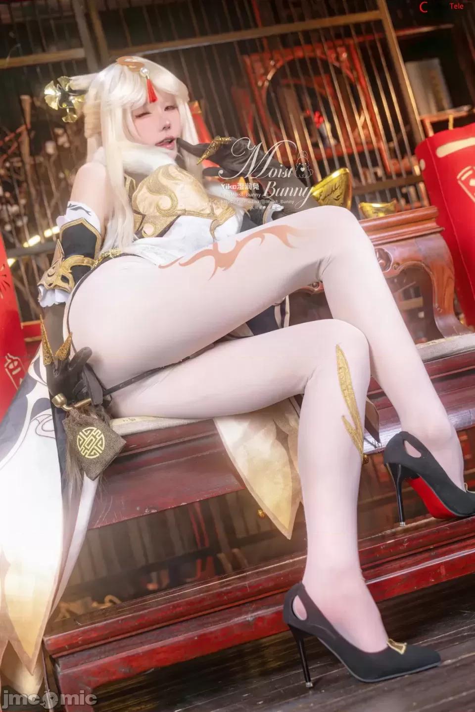 咬一口兔娘ovo 咬一口兔娘ovo cosplay Ningguang – Genshin Impact 第14页