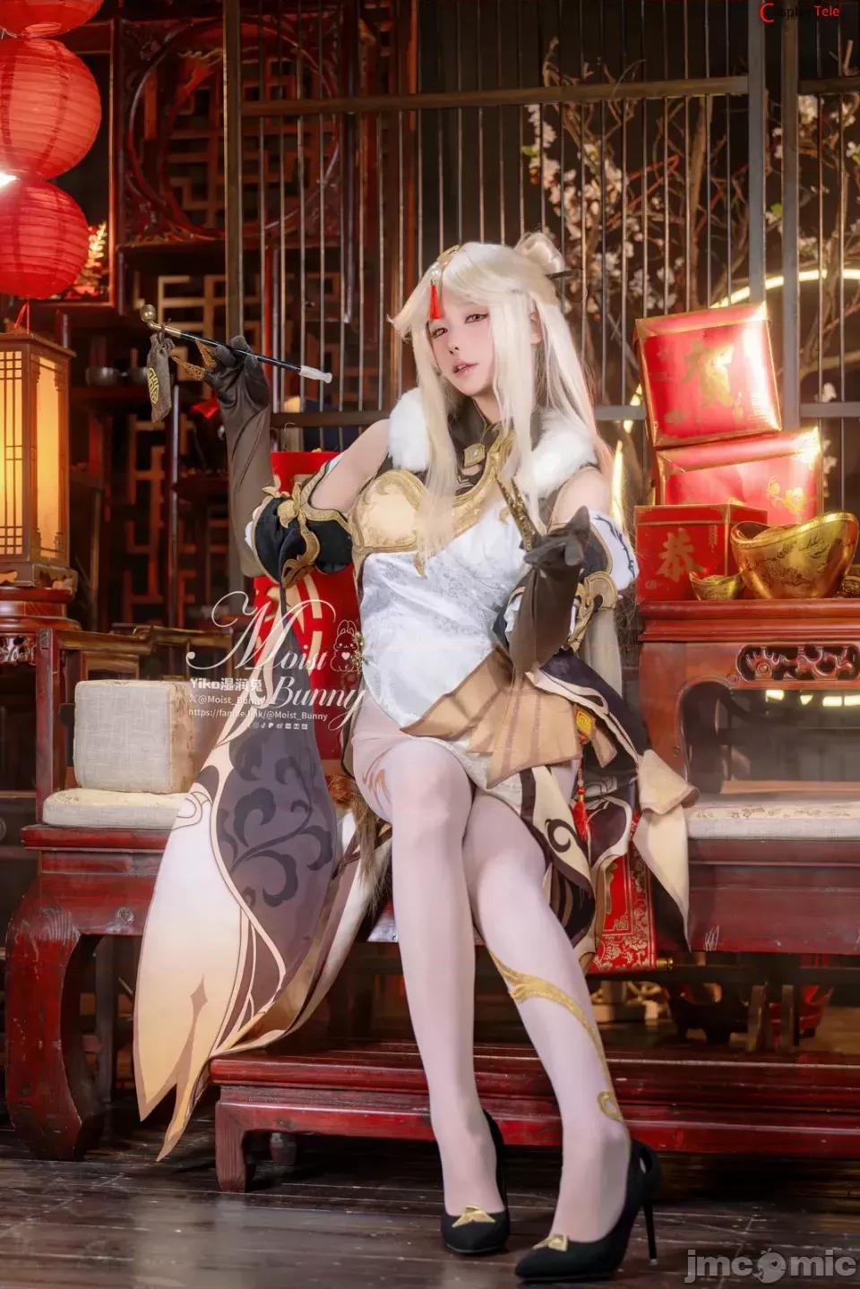 咬一口兔娘ovo 咬一口兔娘ovo cosplay Ningguang – Genshin Impact 第16页