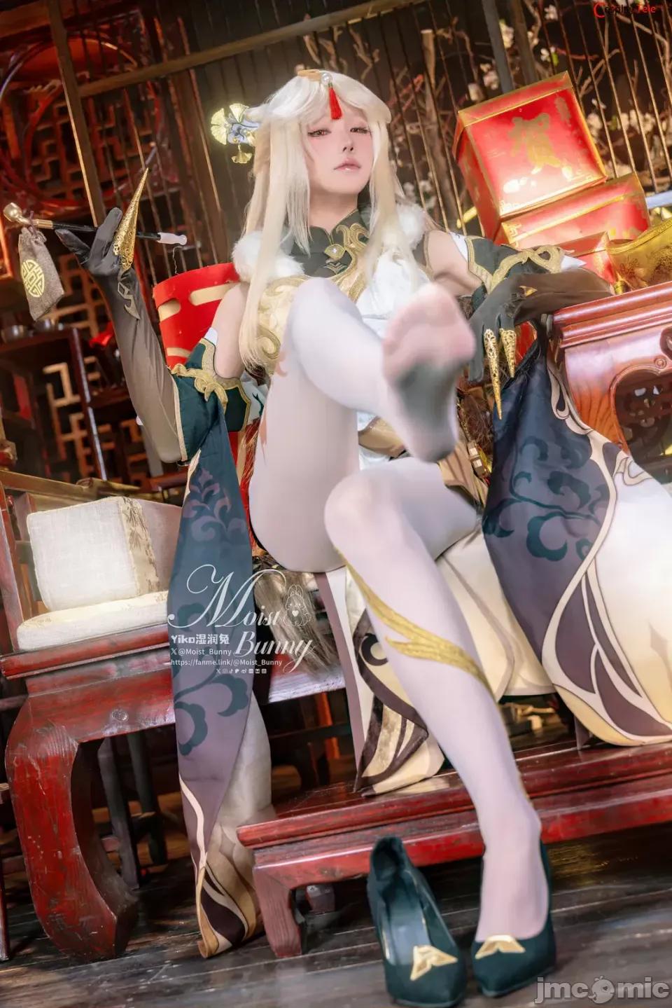 咬一口兔娘ovo 咬一口兔娘ovo cosplay Ningguang – Genshin Impact 第19页