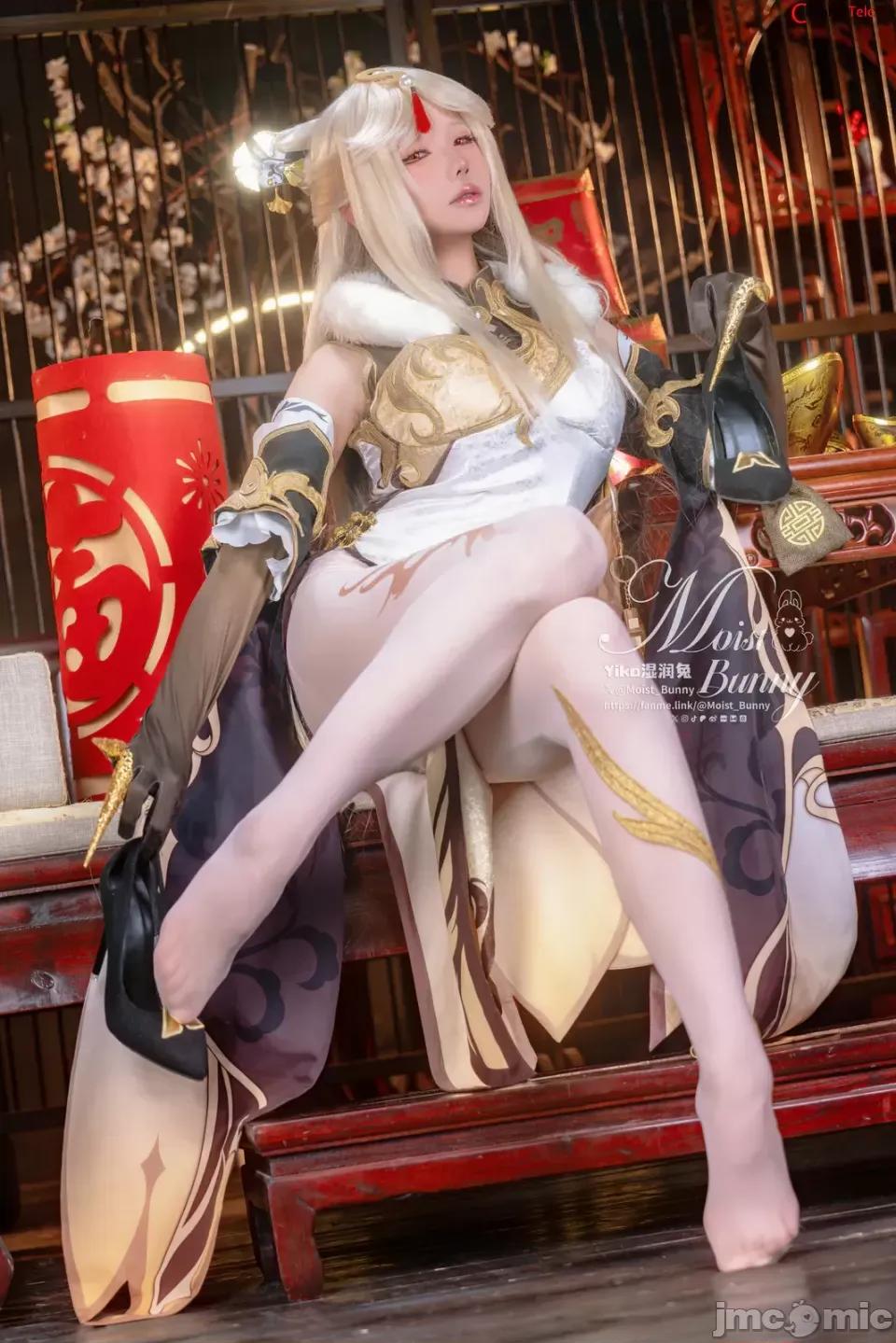 咬一口兔娘ovo 咬一口兔娘ovo cosplay Ningguang – Genshin Impact 第21页