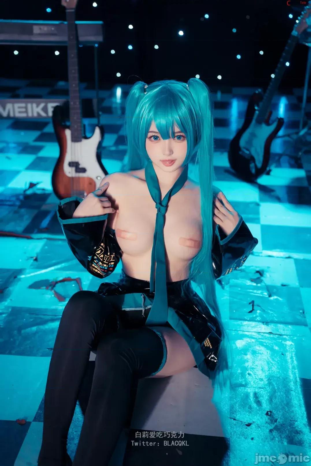 Blacqkl Blacqkl (白莉爱吃巧克力) cosplay Hatsune Miku 第33页