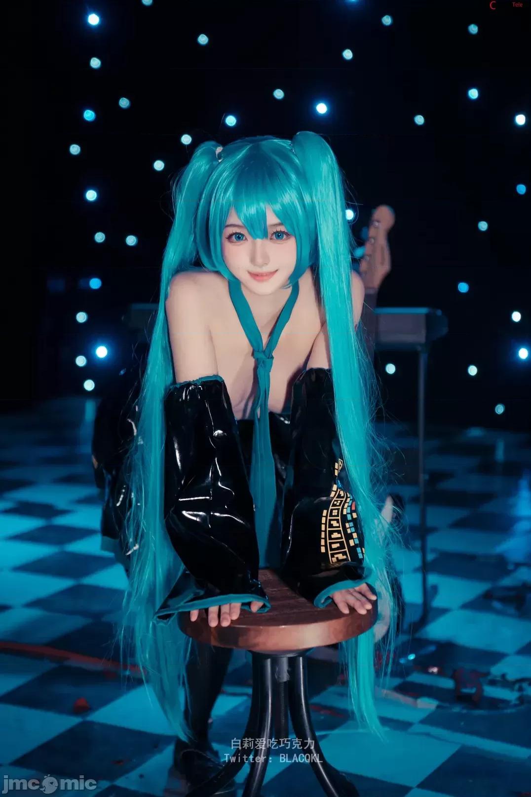 Blacqkl Blacqkl (白莉爱吃巧克力) cosplay Hatsune Miku 第41页