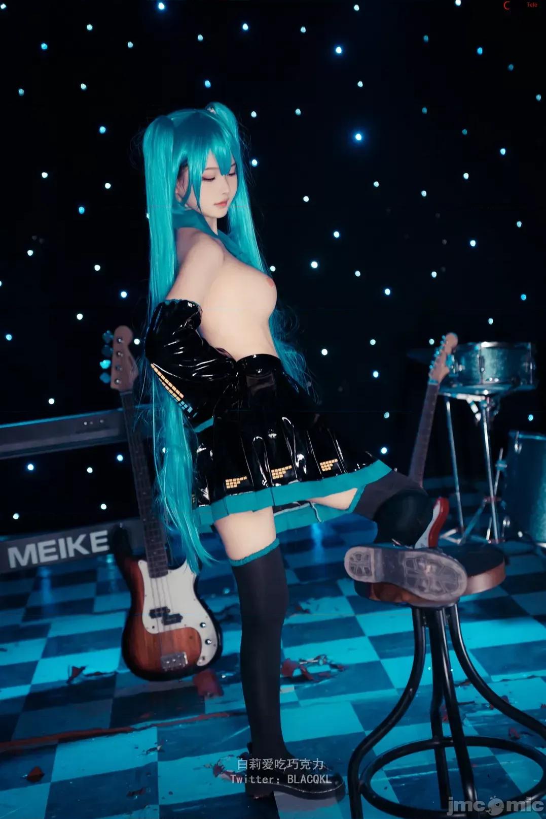 Blacqkl Blacqkl (白莉爱吃巧克力) cosplay Hatsune Miku 第45页