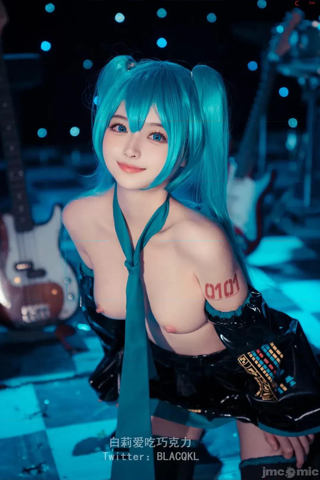 Blacqkl Blacqkl (白莉爱吃巧克力) cosplay Hatsune Miku 第79页