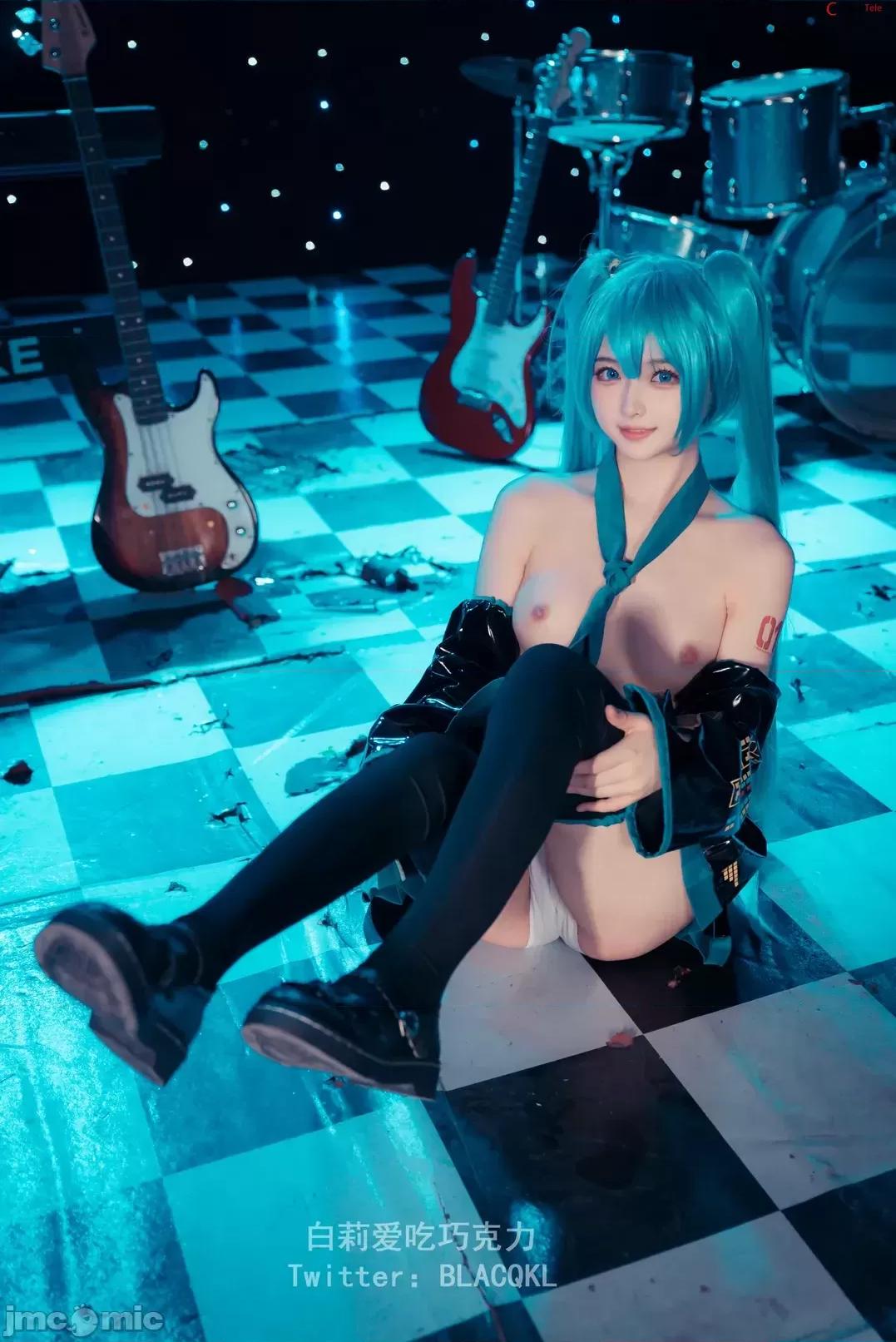 Blacqkl Blacqkl (白莉爱吃巧克力) cosplay Hatsune Miku 第80页