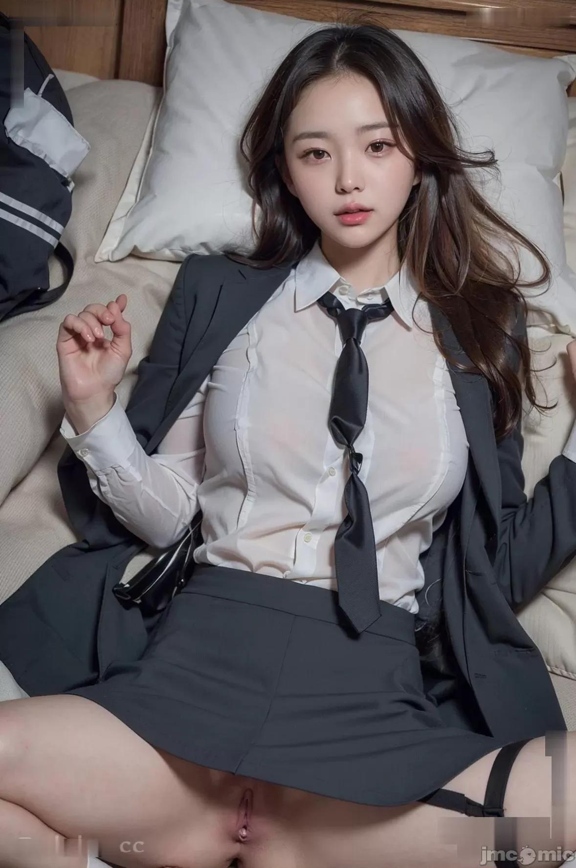 韩风美女 AI Generated - 韩风 温泉学妹 第110页