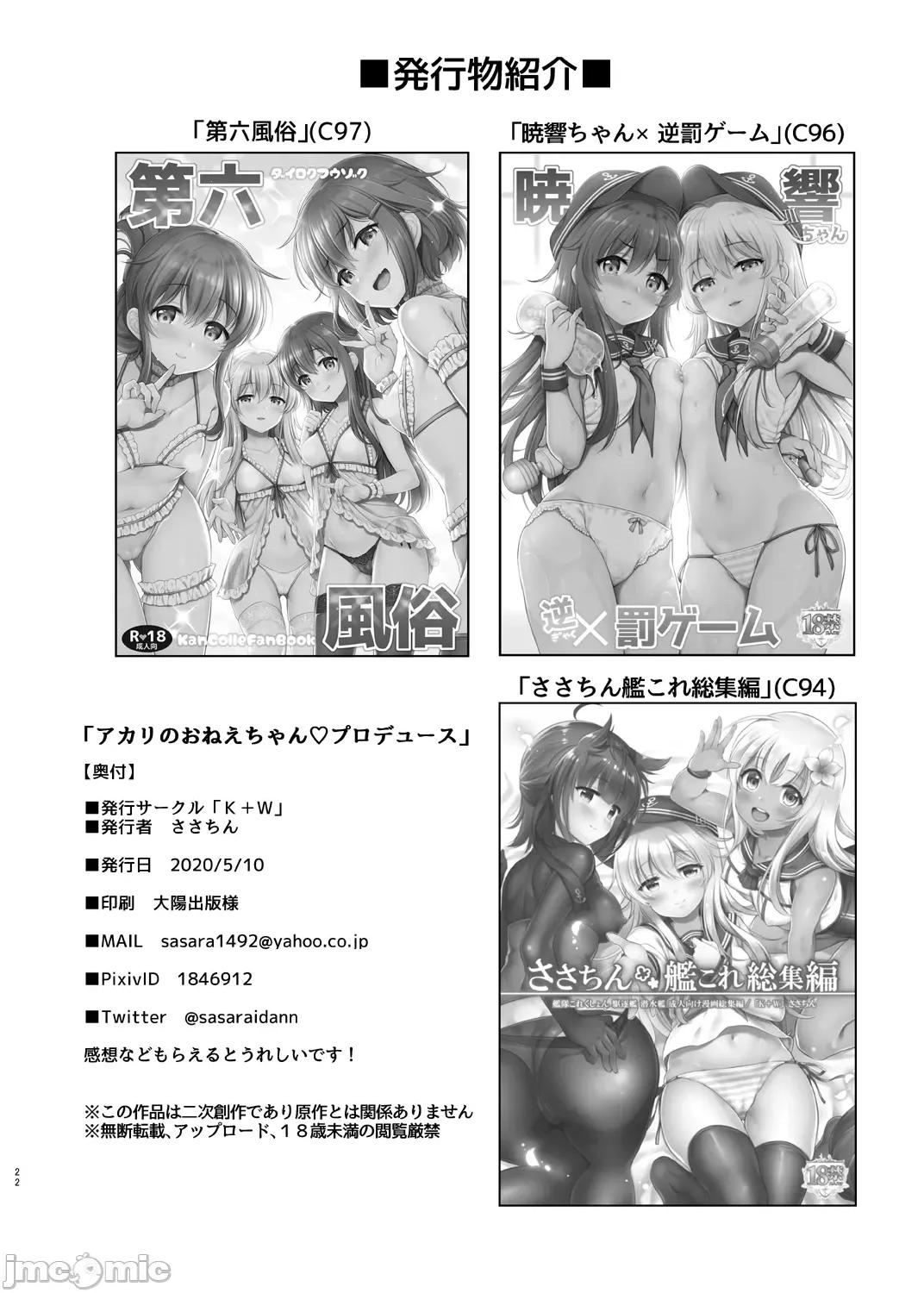 アカリのおねえちゃん♡プロデュース (C104)[K+W (ささちん)] アカリのおねえちゃん♡プロデュース (プリンセスコネクト!Re_Dive) [DL版]。 第21页