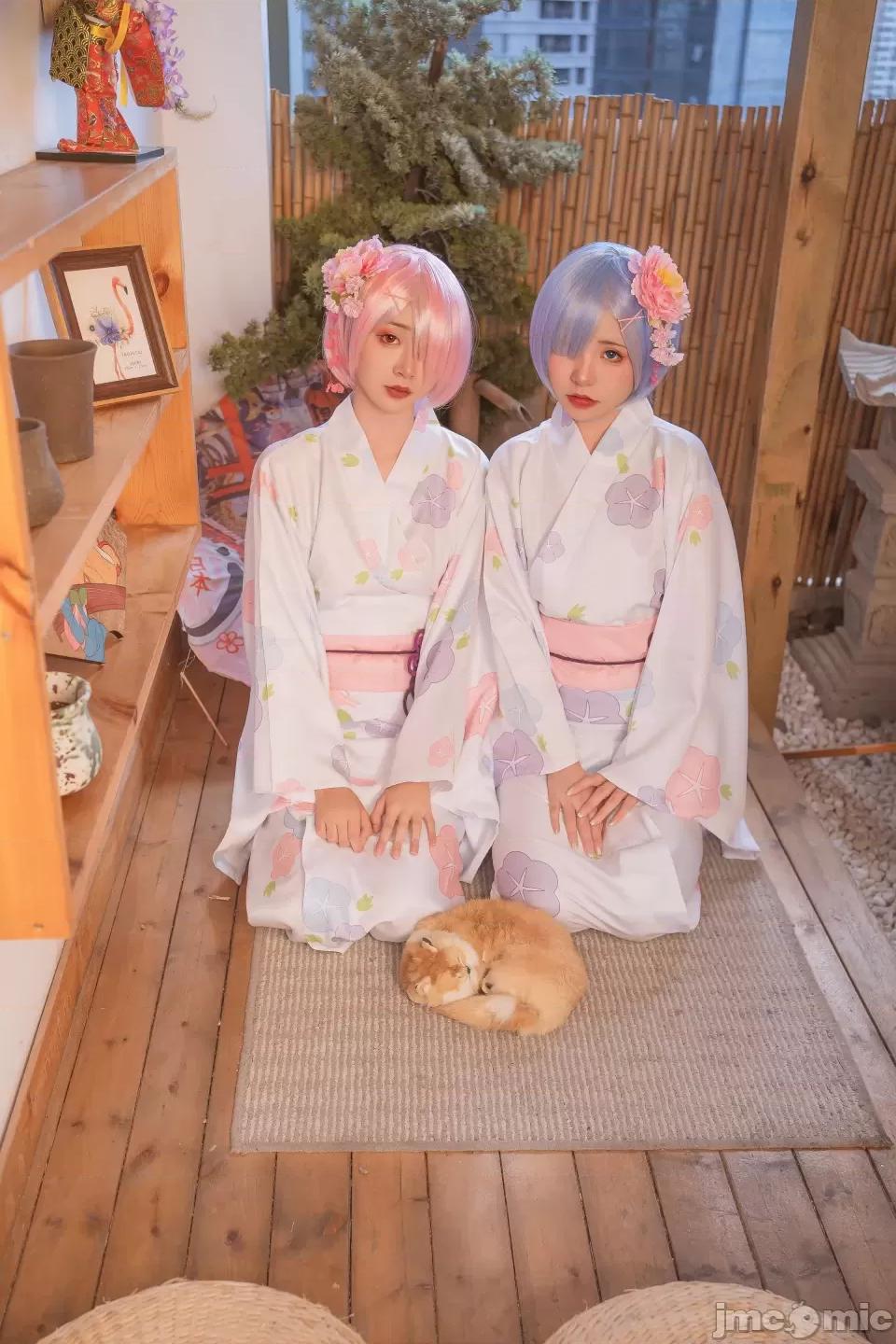 从零开始异世界生活 爆机少女喵小吉&金鱼✨kinngyo - 双子系列 从零开始异世界生活 第33页