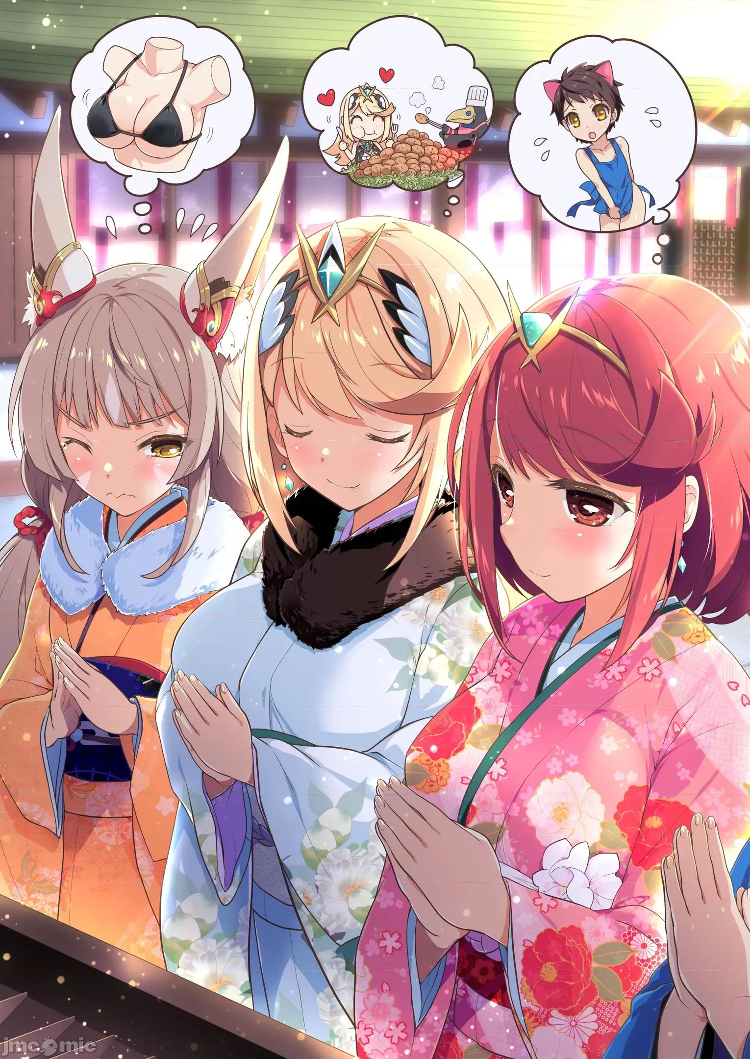 RE_COLORS!#05 (C104)[わつき屋 (わつきるみ、结城成)] RE_COLORS!#05 彼女が水着にきがえたら乐园にいちばん近い岛! (ゼノブレイド2、ゼノブレイド3) [DL版]。 第41页