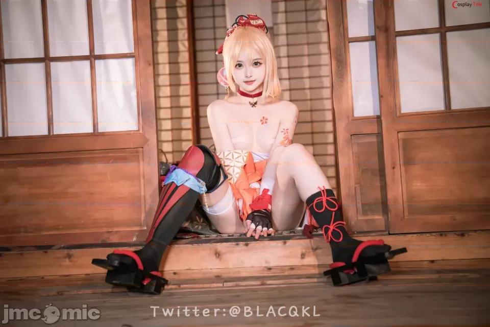 白莉爱吃巧克力 白莉爱吃巧克力 cosplay Yoimiya – Genshin Impact 第10页