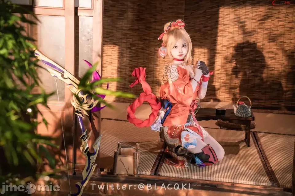 白莉爱吃巧克力 白莉爱吃巧克力 cosplay Yoimiya – Genshin Impact 第32页