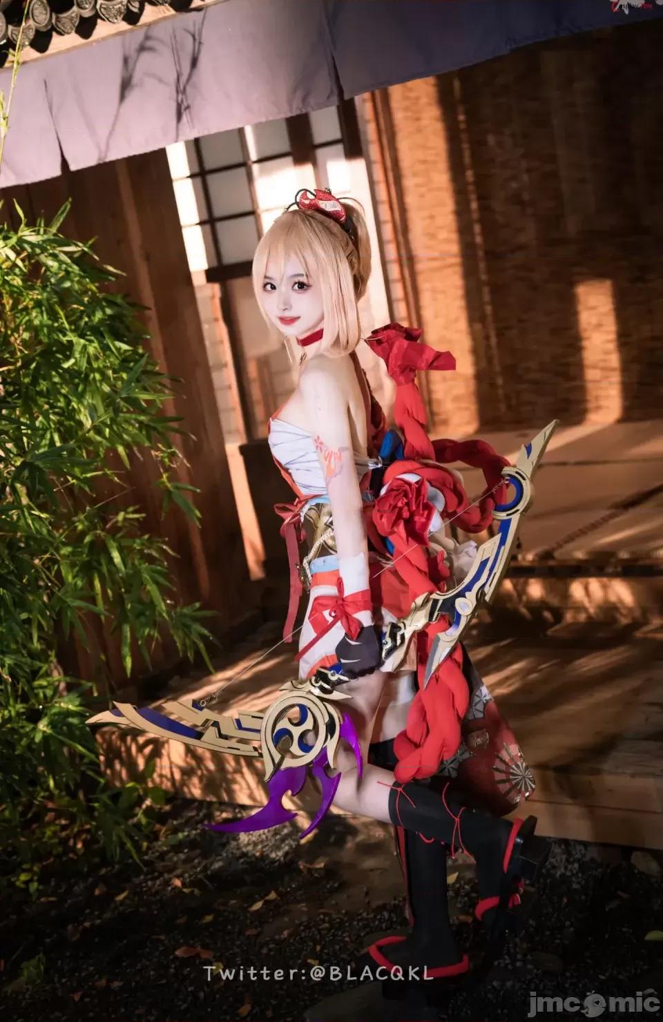 白莉爱吃巧克力 白莉爱吃巧克力 cosplay Yoimiya – Genshin Impact 第85页