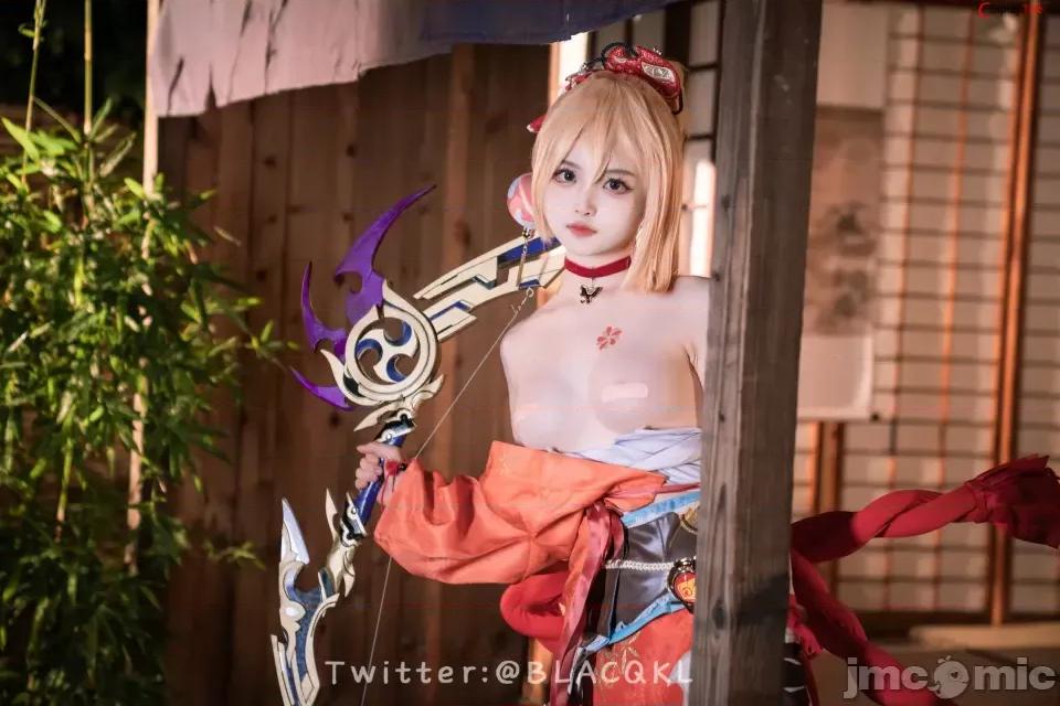 白莉爱吃巧克力 白莉爱吃巧克力 cosplay Yoimiya – Genshin Impact 第96页